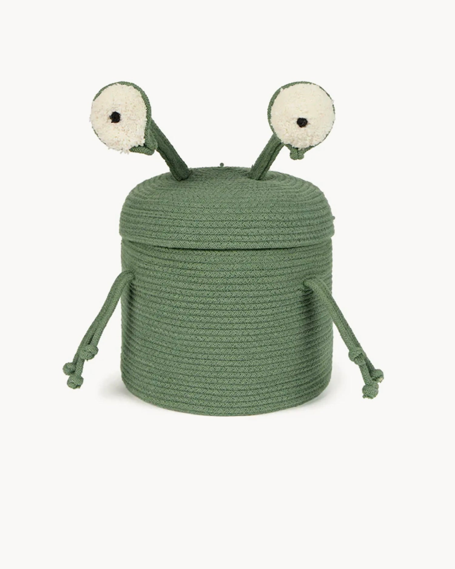 Cesto con coperchio realizzato a mano Alien Zog