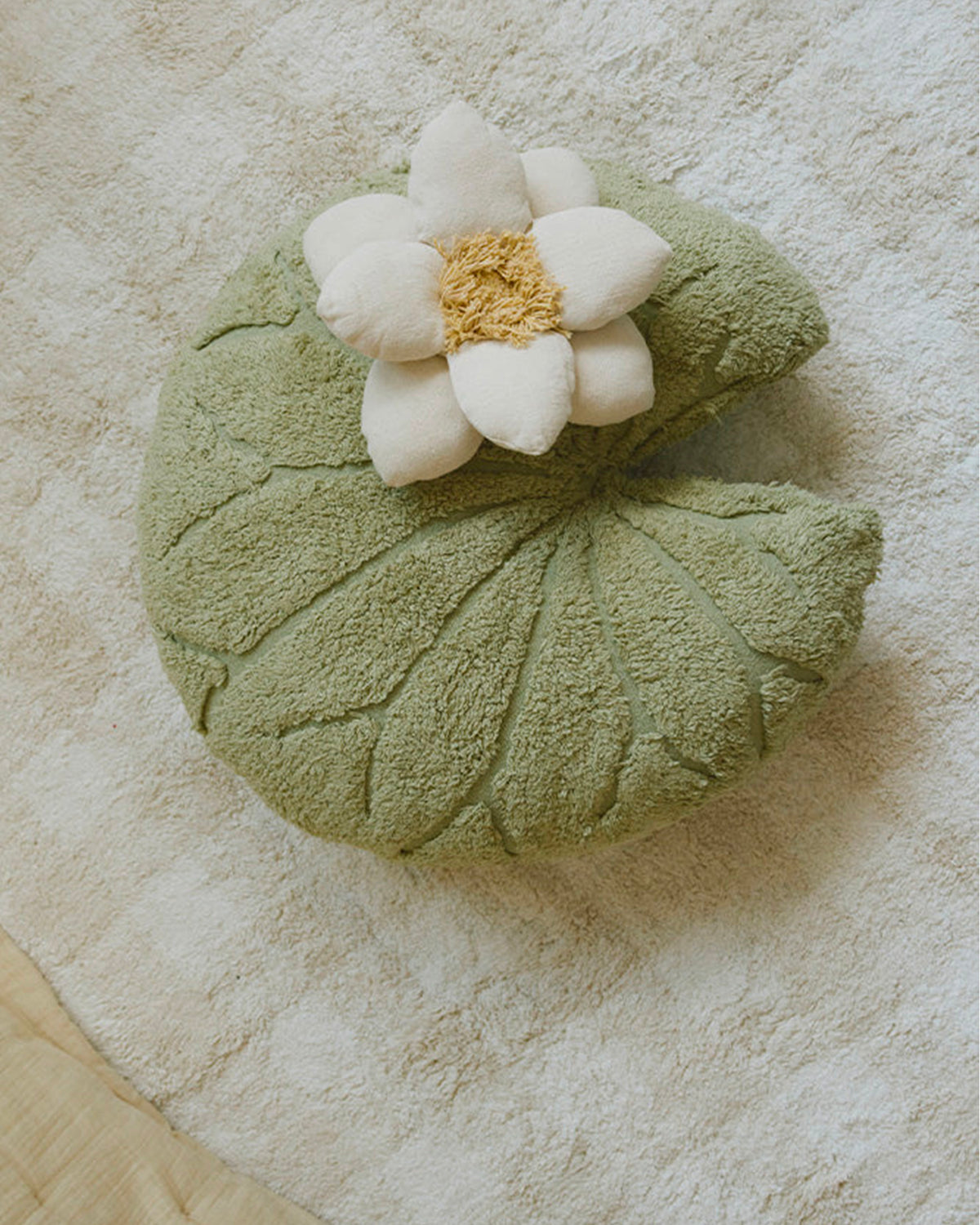 Cuscino da terra in cotone Water Lily