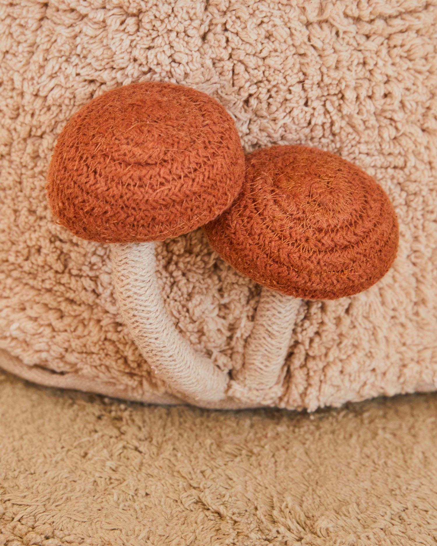 Pouf in cotone per bambini Boletus