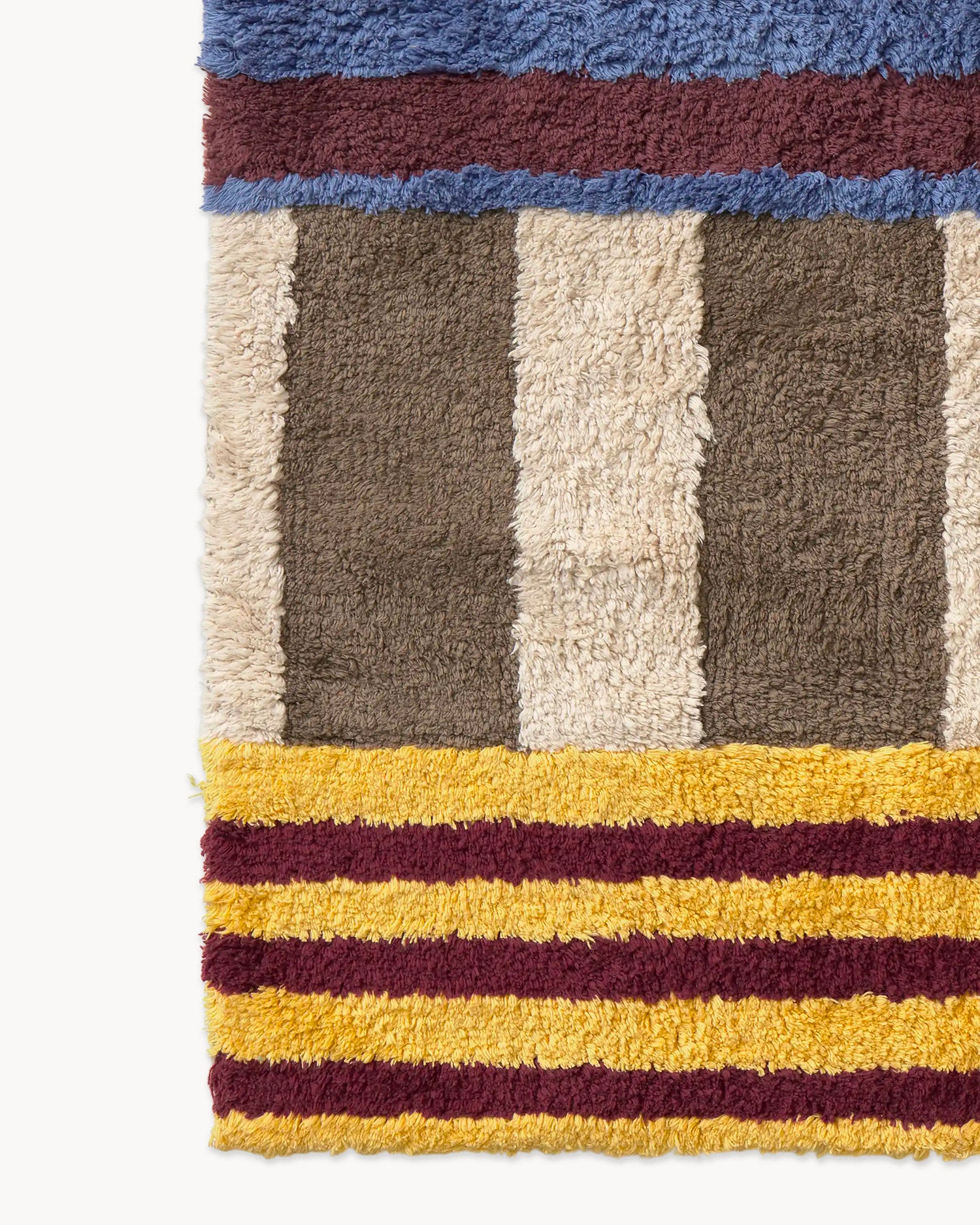 Tappeto lavabile in cotone realizzato a mano Color on