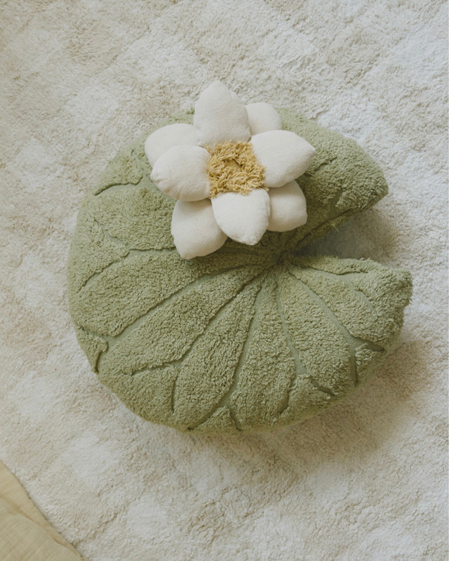 Tappeto lavabile in cotone realizzato a mano Vichy