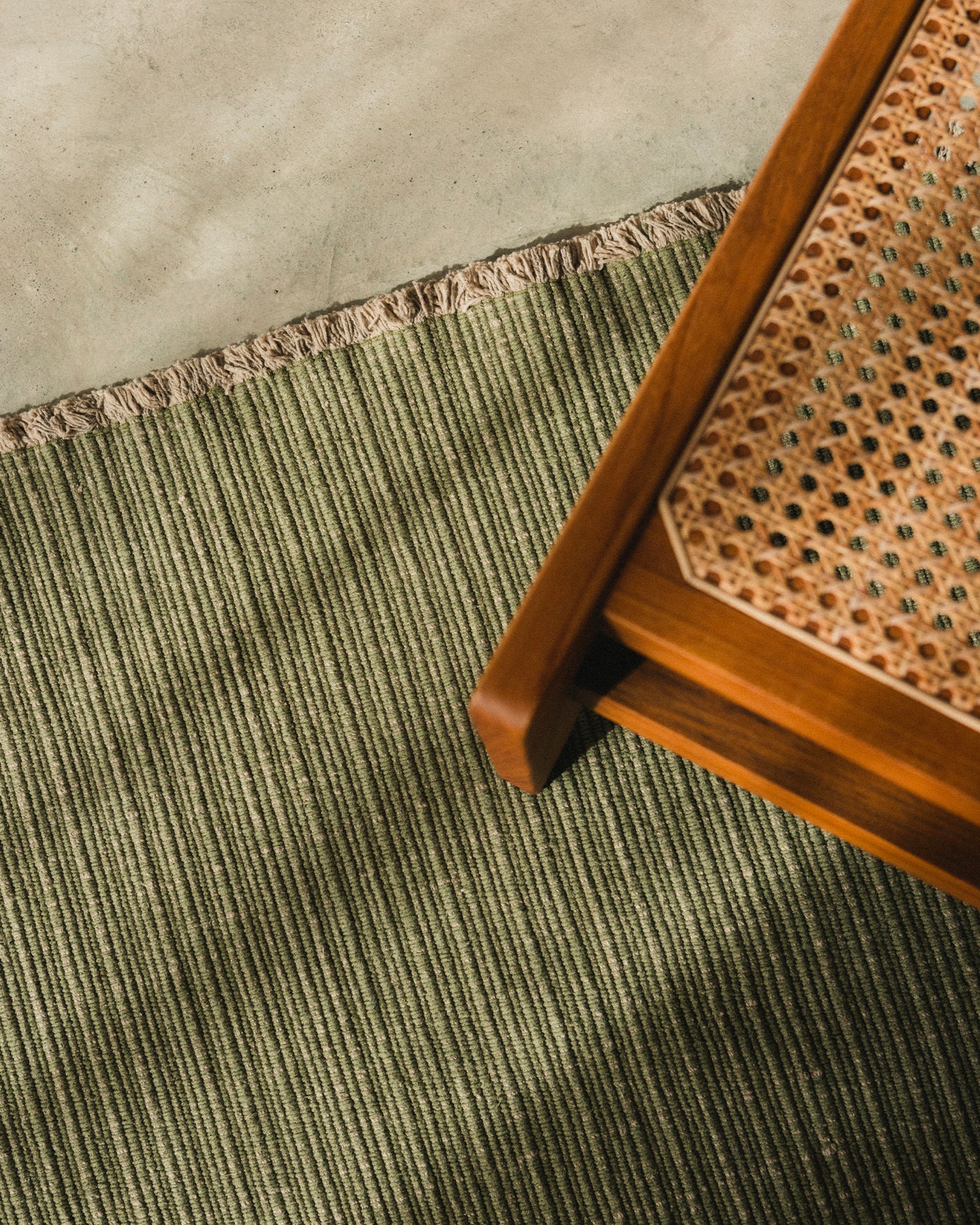 Tappeto in cotone realizzato a mano Handloom