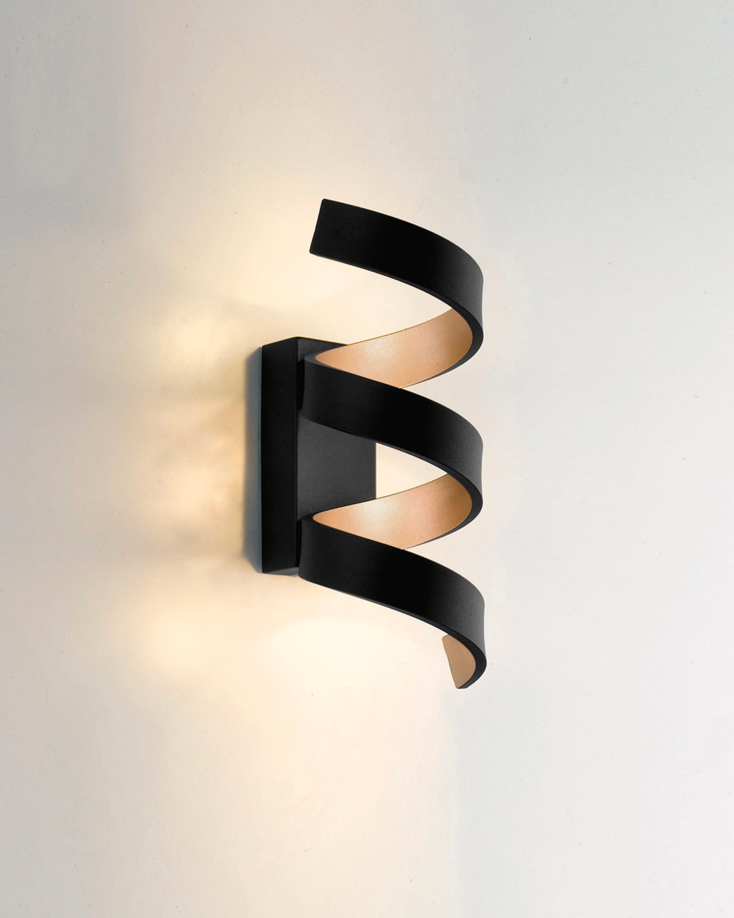 Lampada da parete LED in alluminio Helix