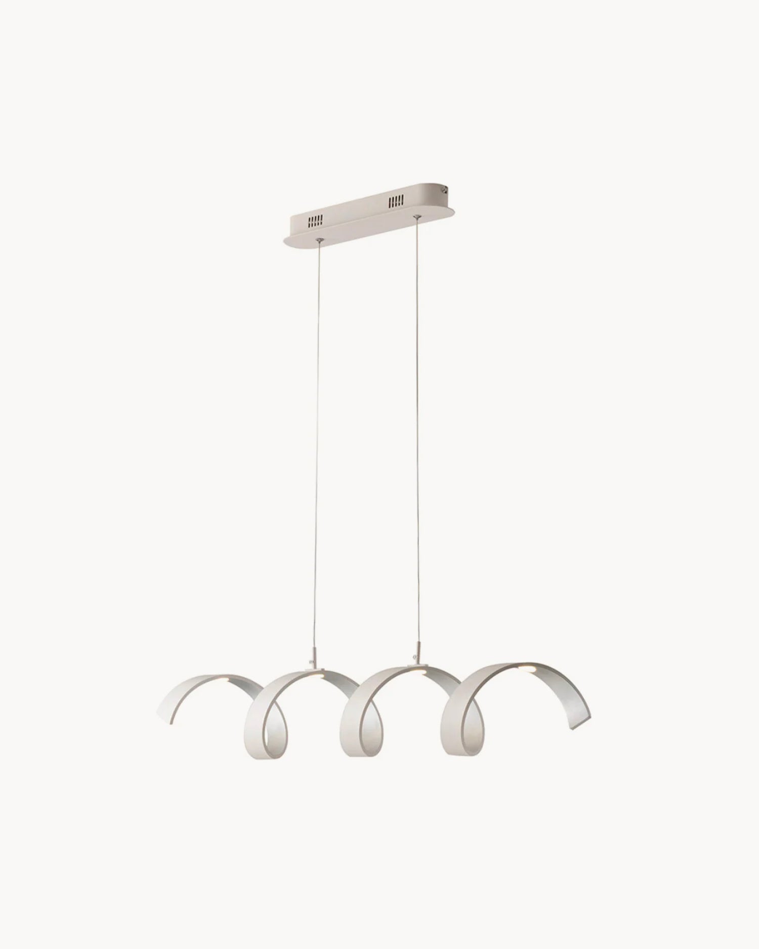 Lampada a sospensione LED in alluminio Helix