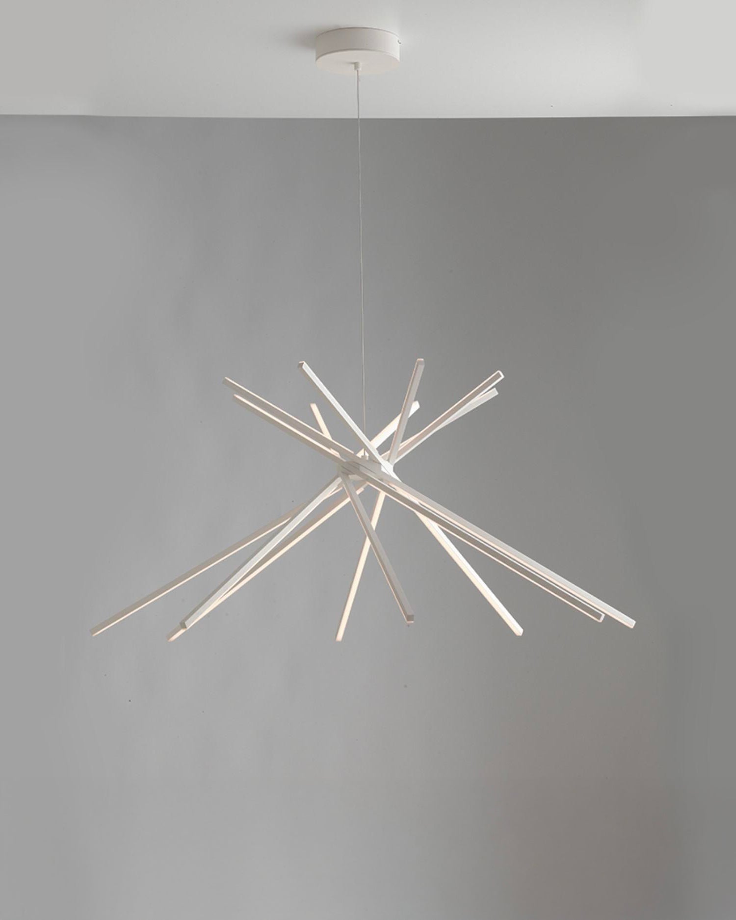 Lampada a sospensione LED in alluminio Shanghai