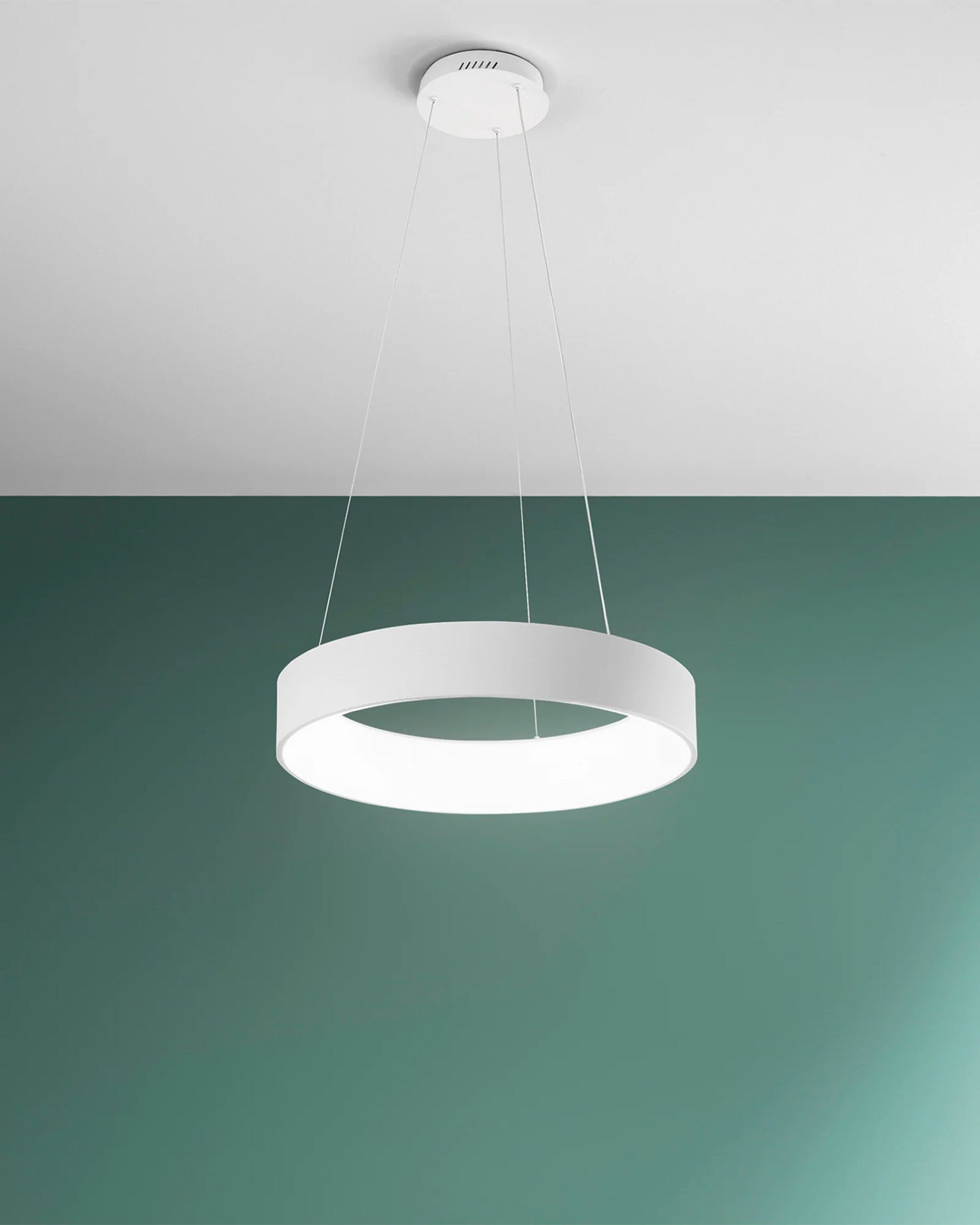 Lampada a sospensione LED in alluminio Noah