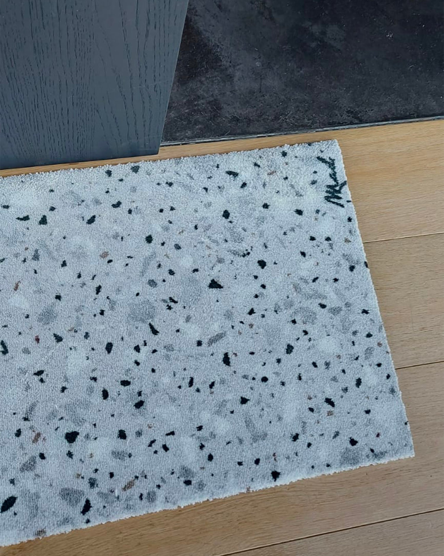 Tappeto lavabile con motivo terrazzo Babet