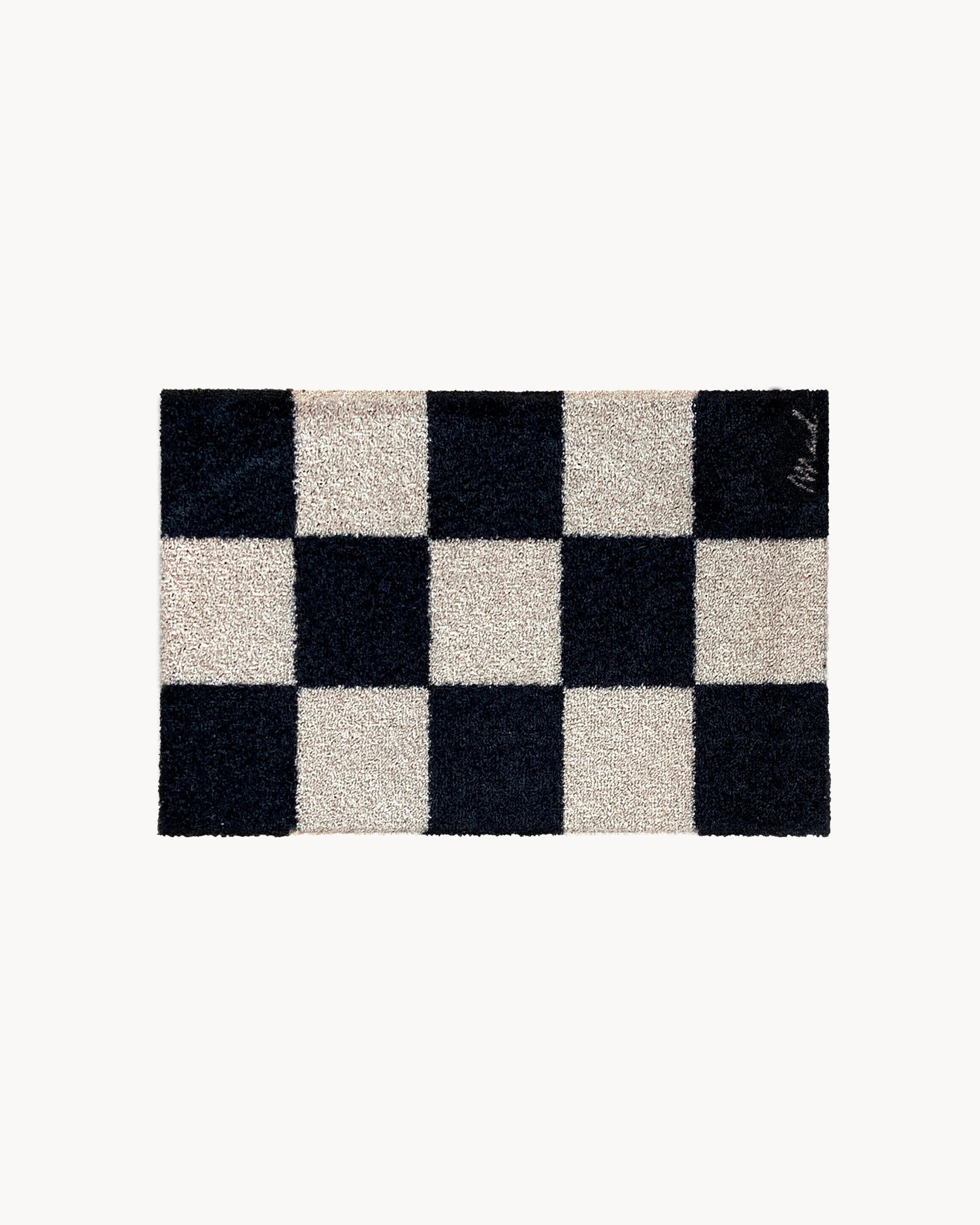 Tappeto lavabile con motivo a scacchi Bambi