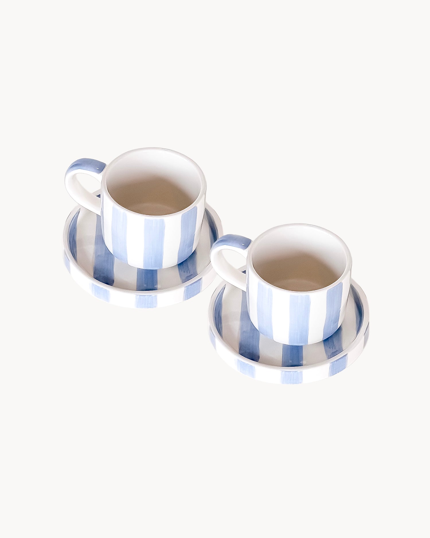 Set 2 tazzine da caffè in ceramica dipinta a mano Magazin Minori