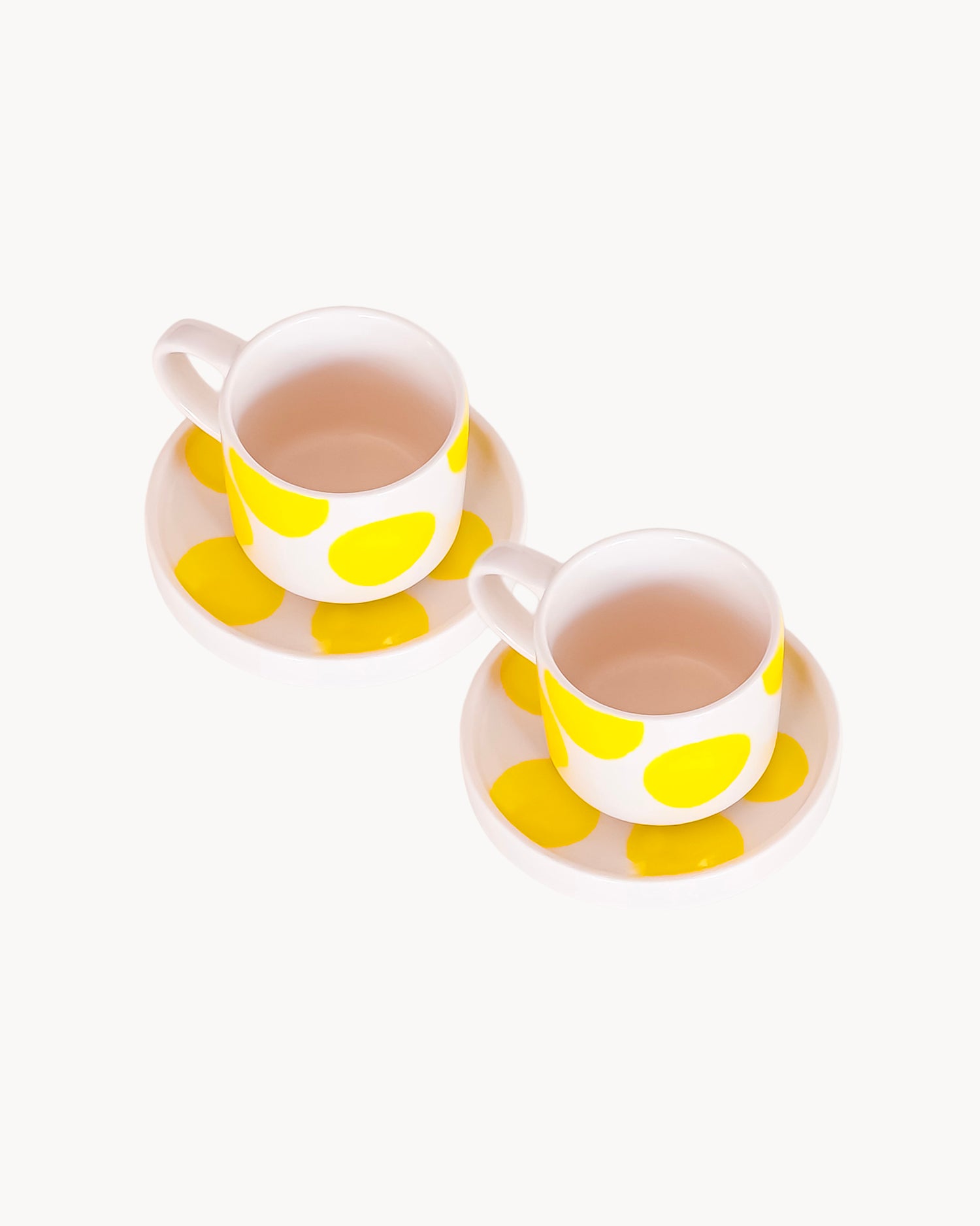 Set 2 tazzine da caffè in ceramica dipinta a mano Magazin Minori