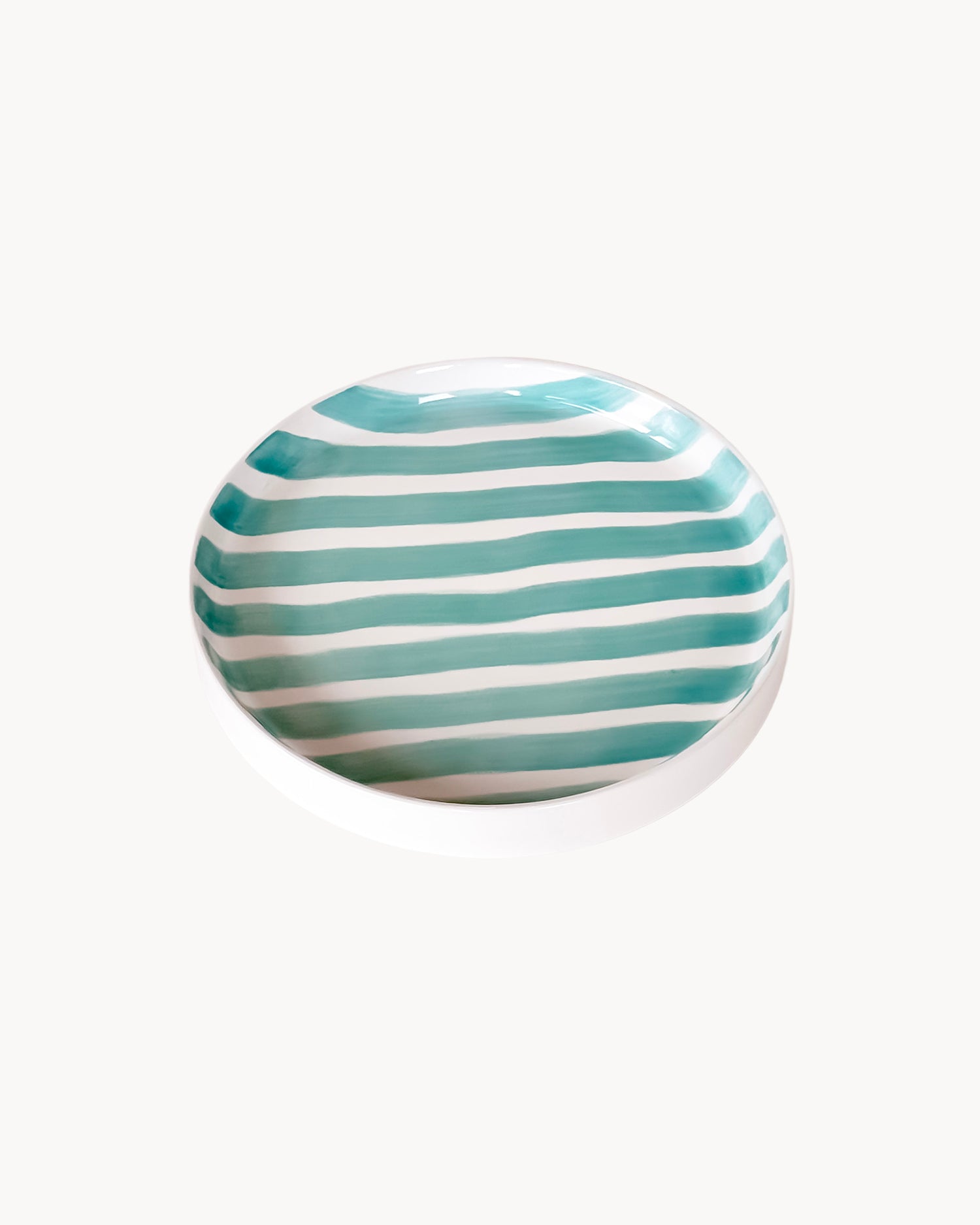 Piatto piccolo in ceramica dipinto a mano Magazin Minori