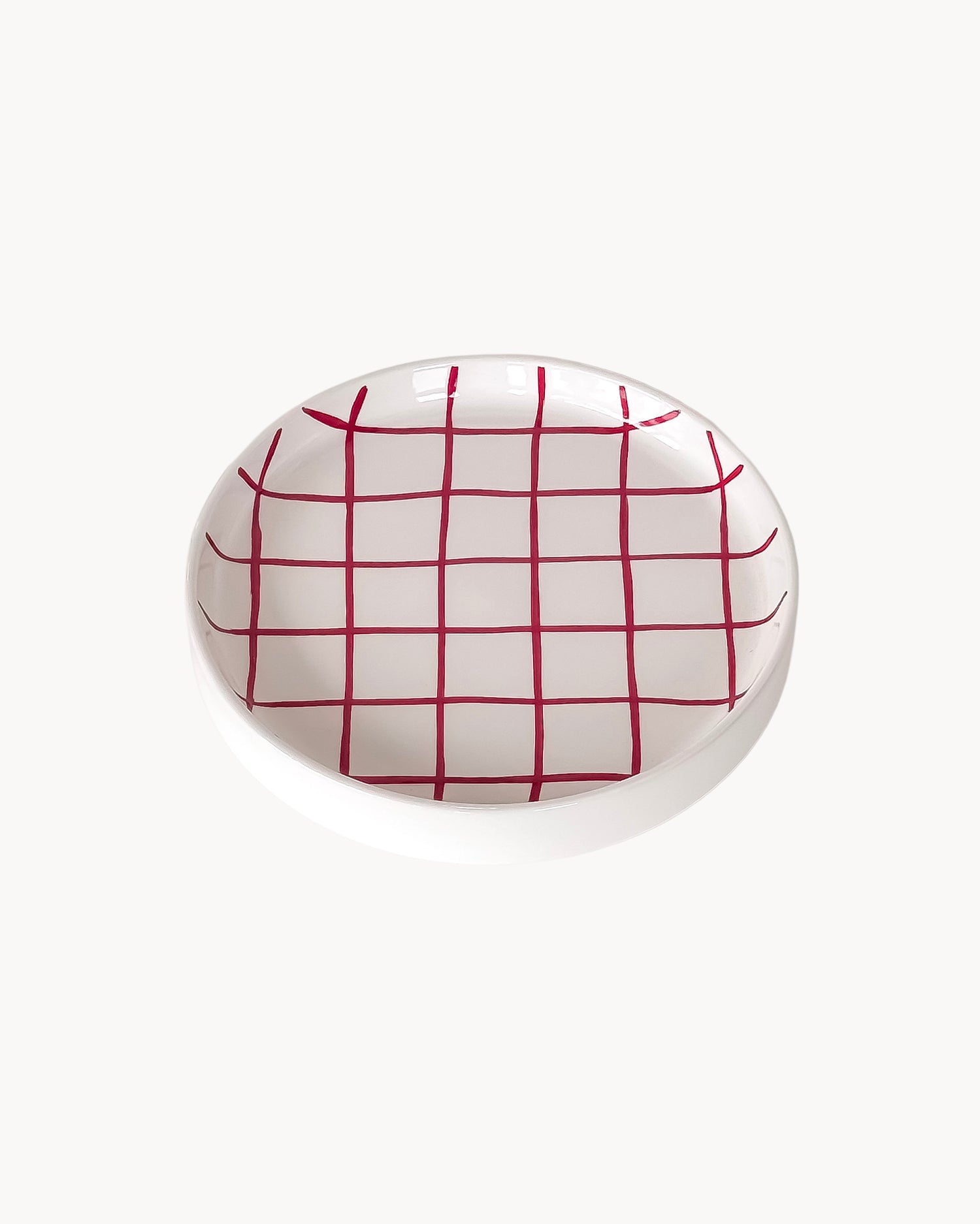 Piatto piccolo in ceramica dipinto a mano Magazin Minori