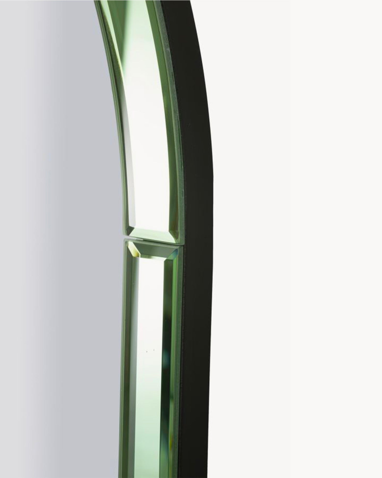 Specchio con cornice in vetro Baku