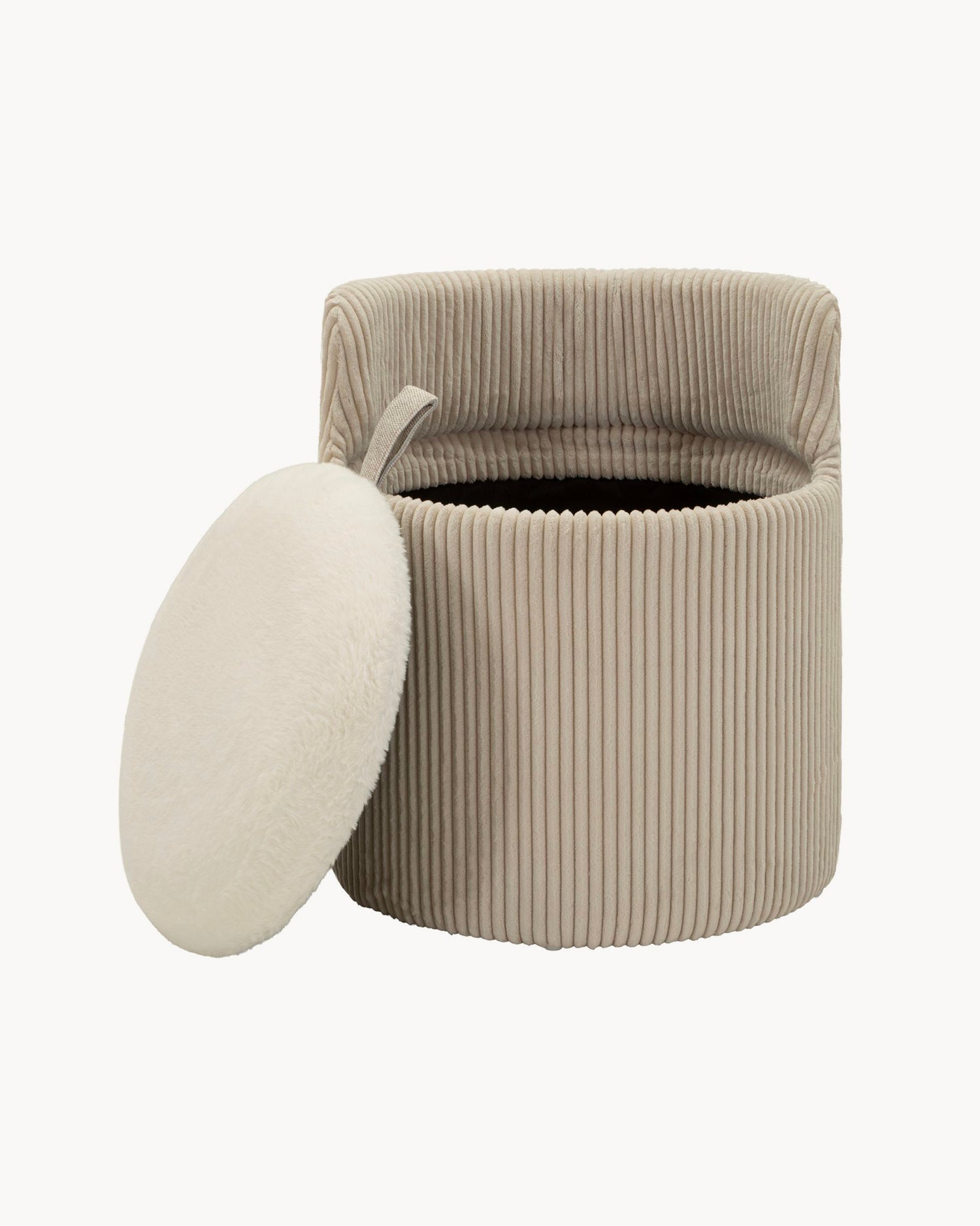Pouf imbottito contenitore Dublin