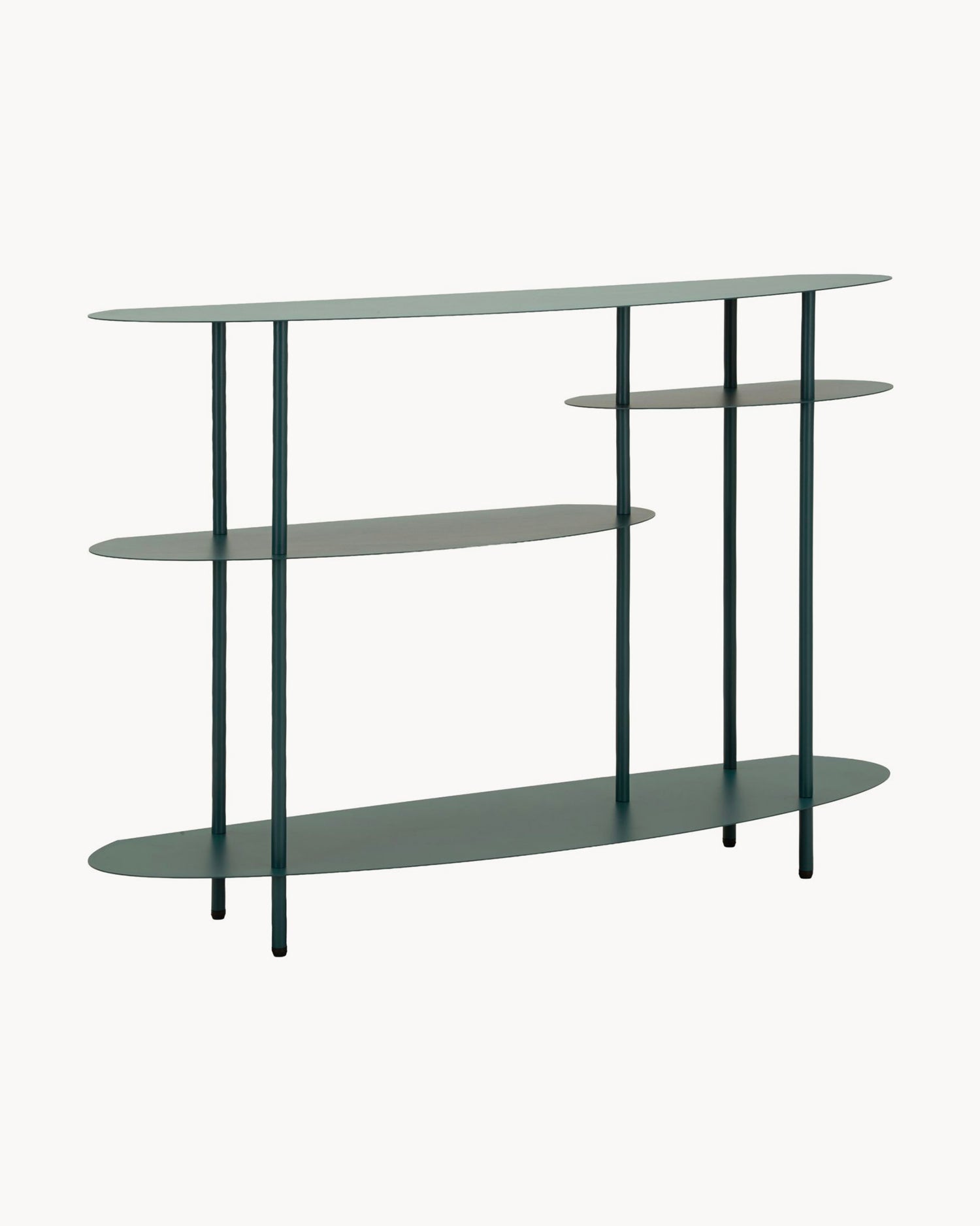 Scaffale basso in metallo Saturn