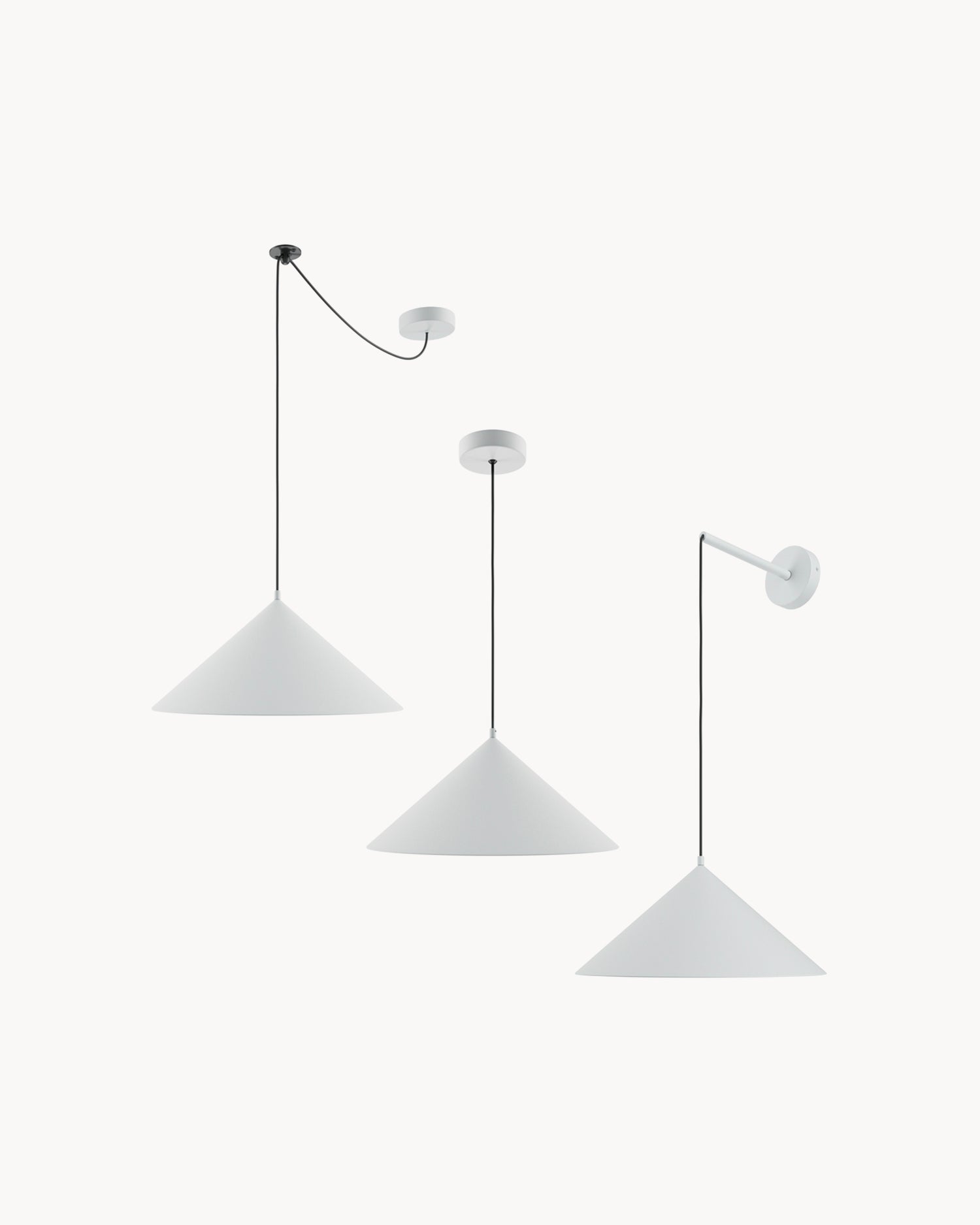 Lampada a sospensione in metallo Treem