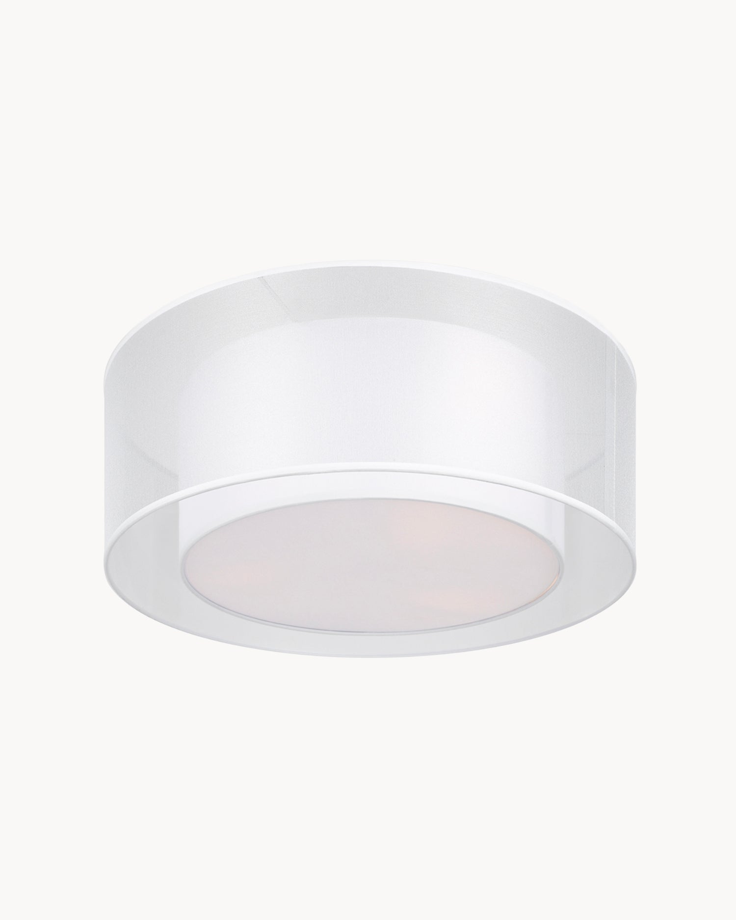 Lampada da soffitto in tessuto Bergamo