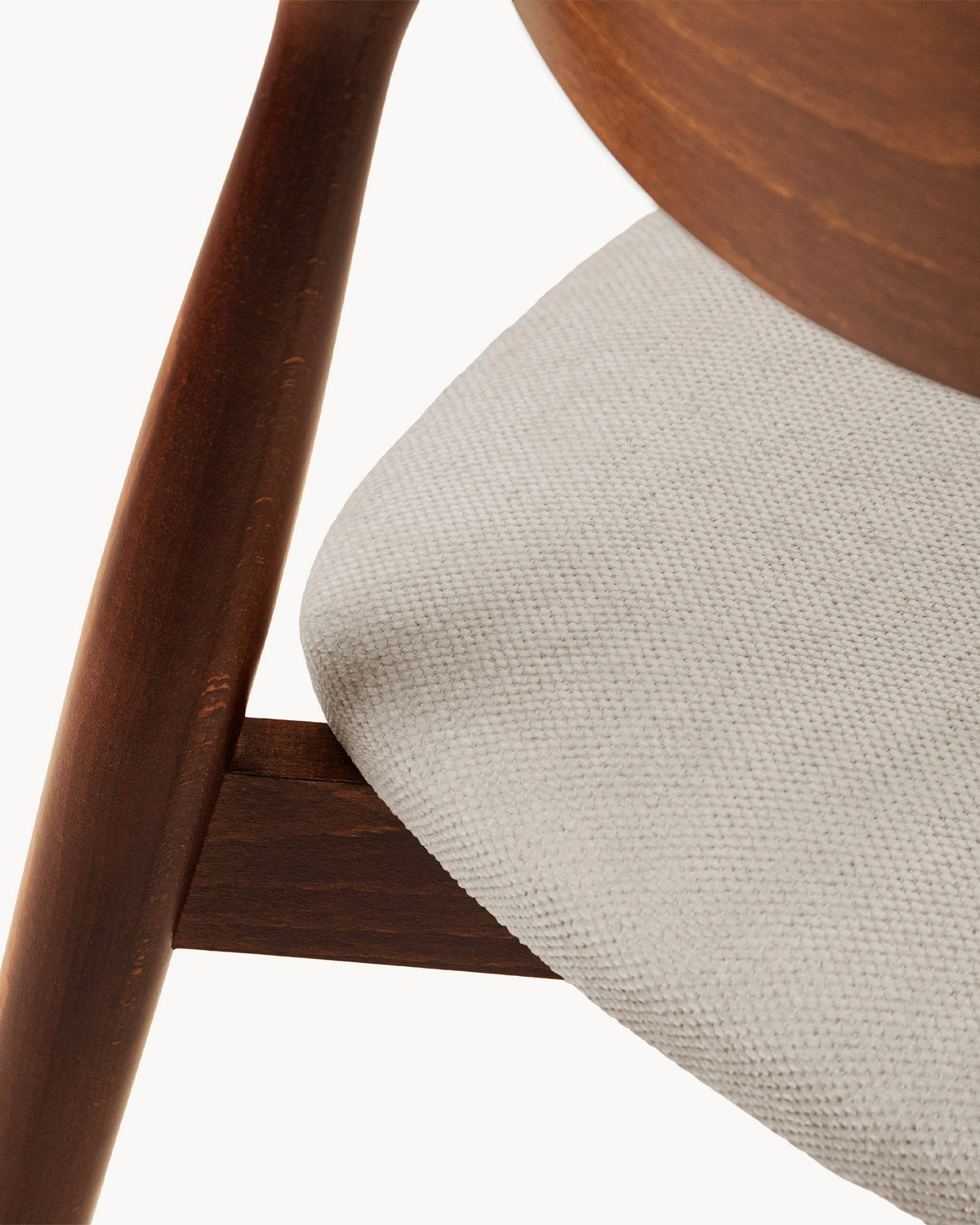 Sedia imbottita in chenille Leon