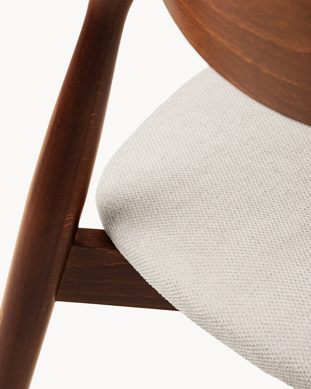 Sedia imbottita in chenille Leon