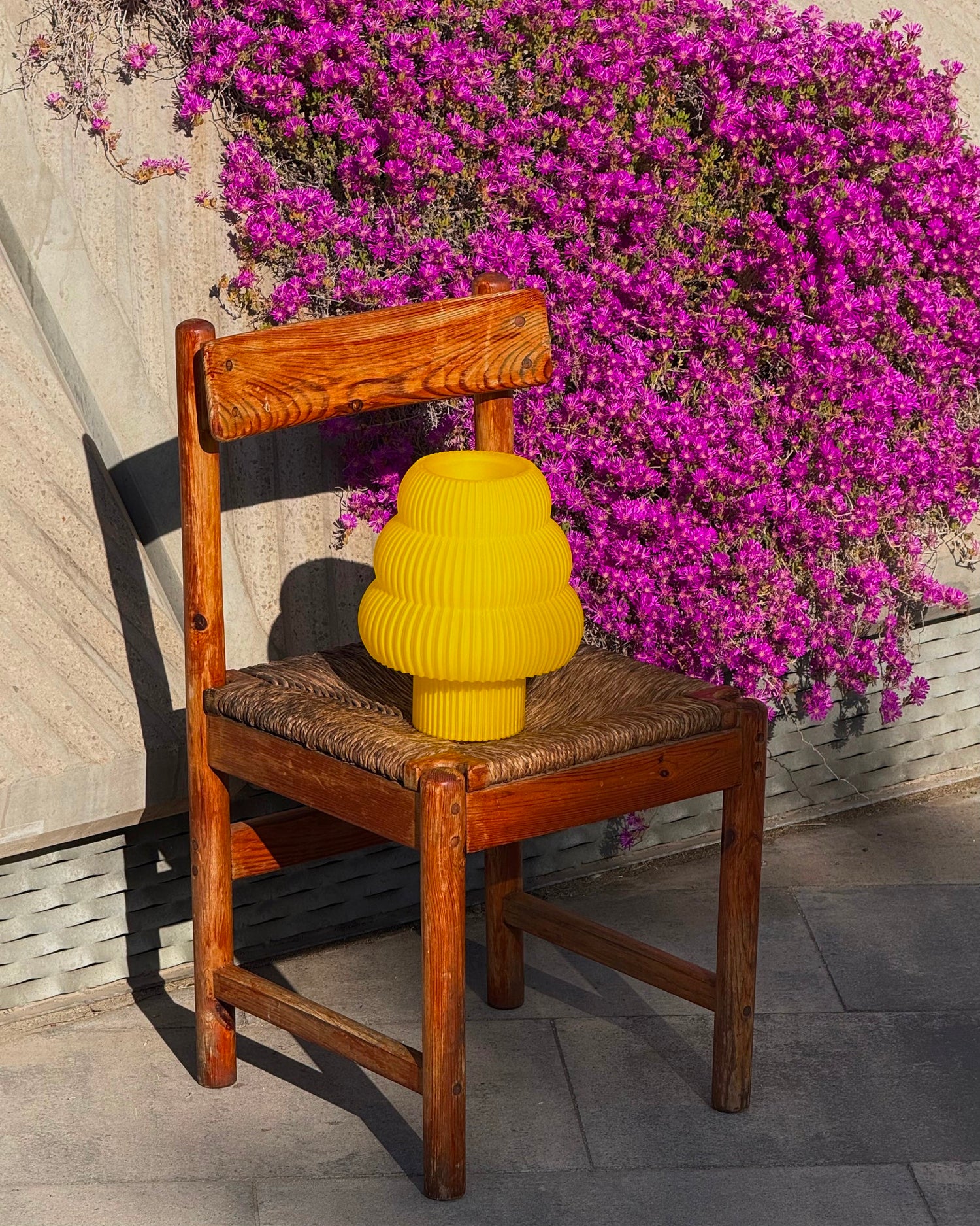 Lampada da tavolo stampata in 3D Luma