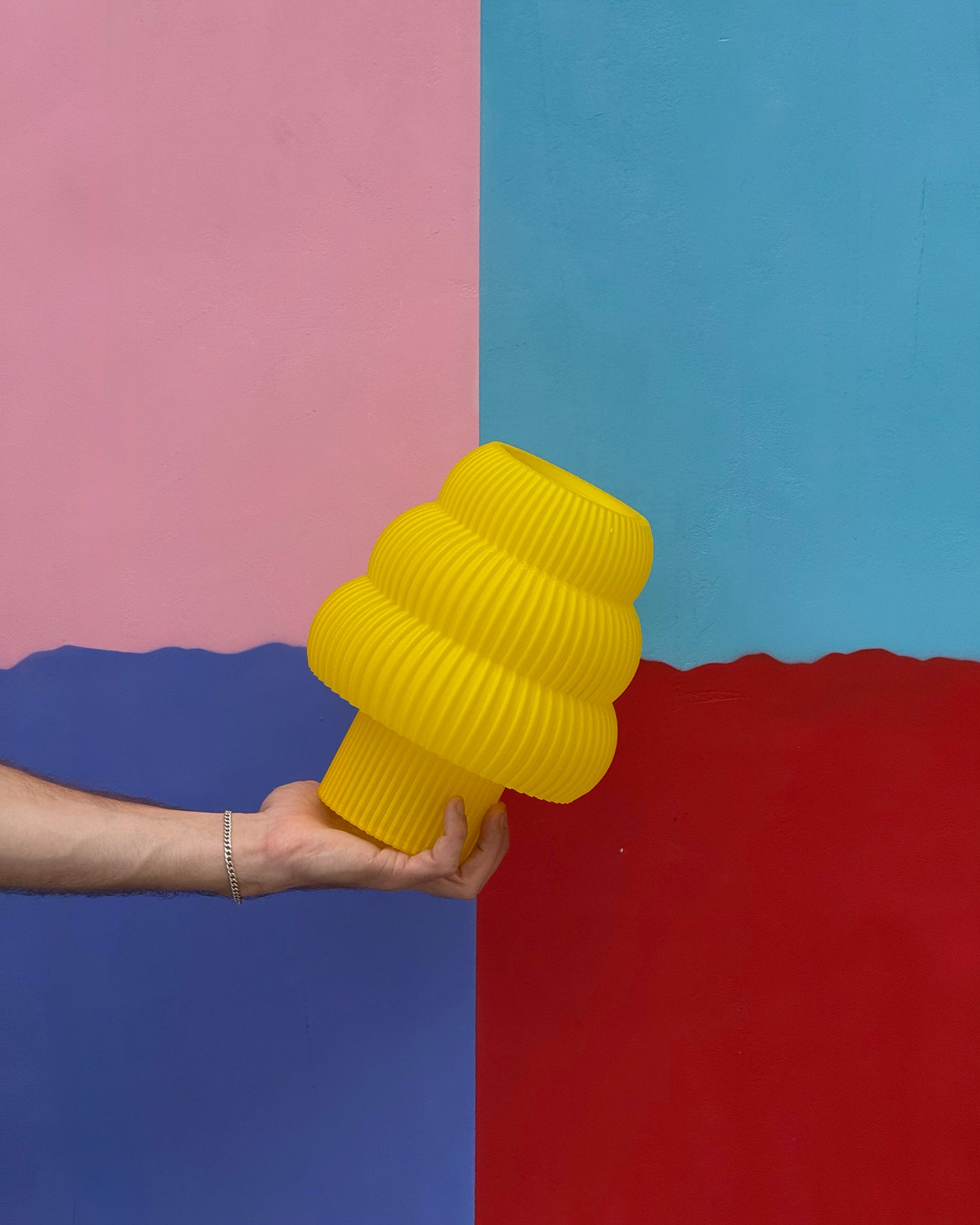 Lampada da tavolo stampata in 3D Luma