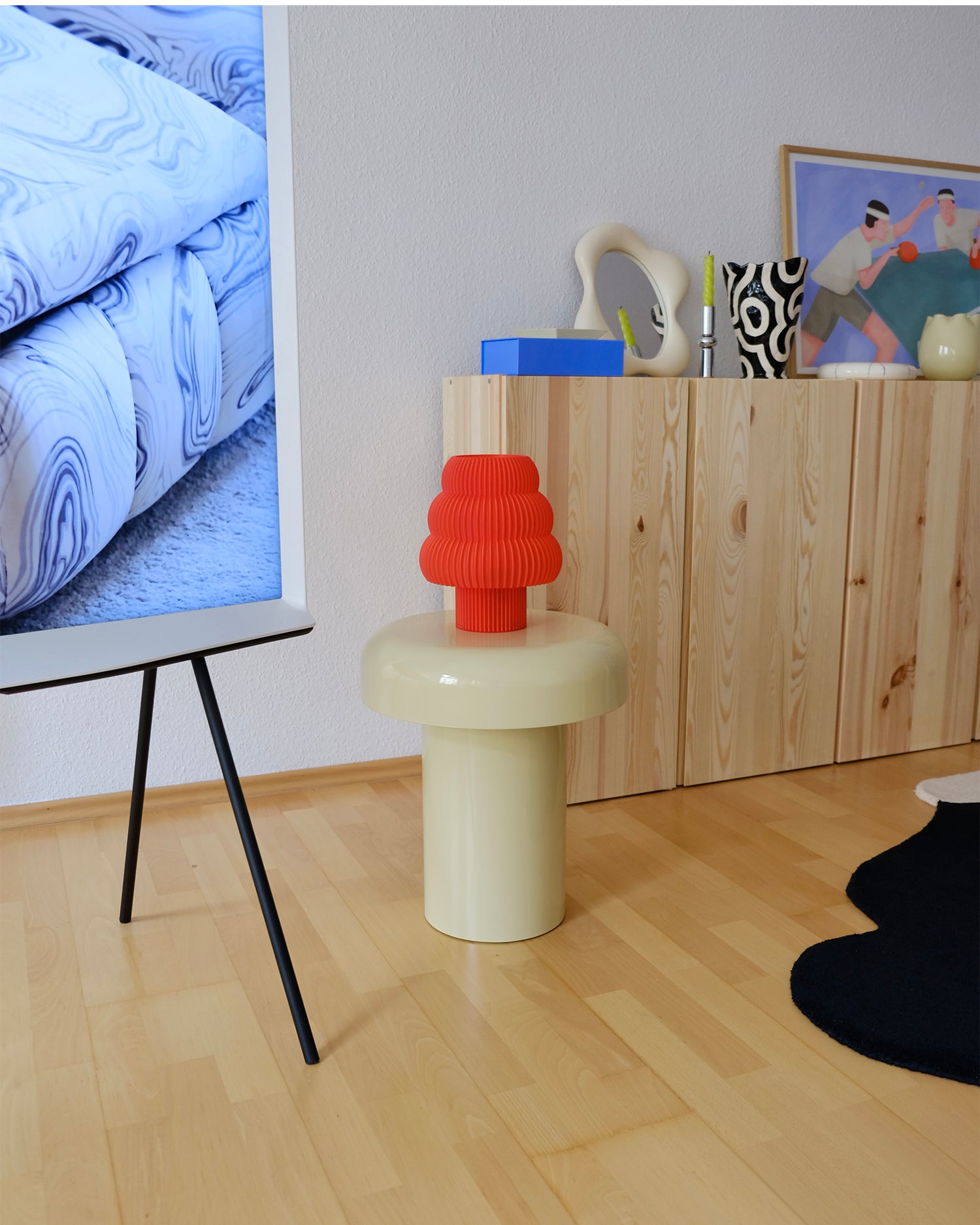 Lampada da tavolo stampata in 3D Luma