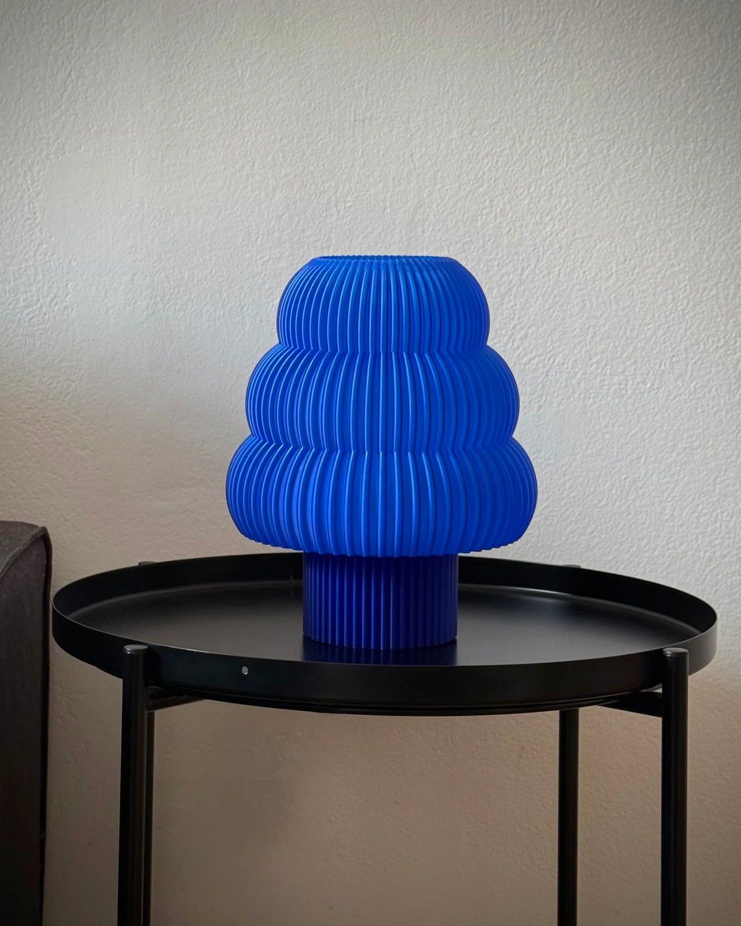 Lampada da tavolo stampata in 3D Luma