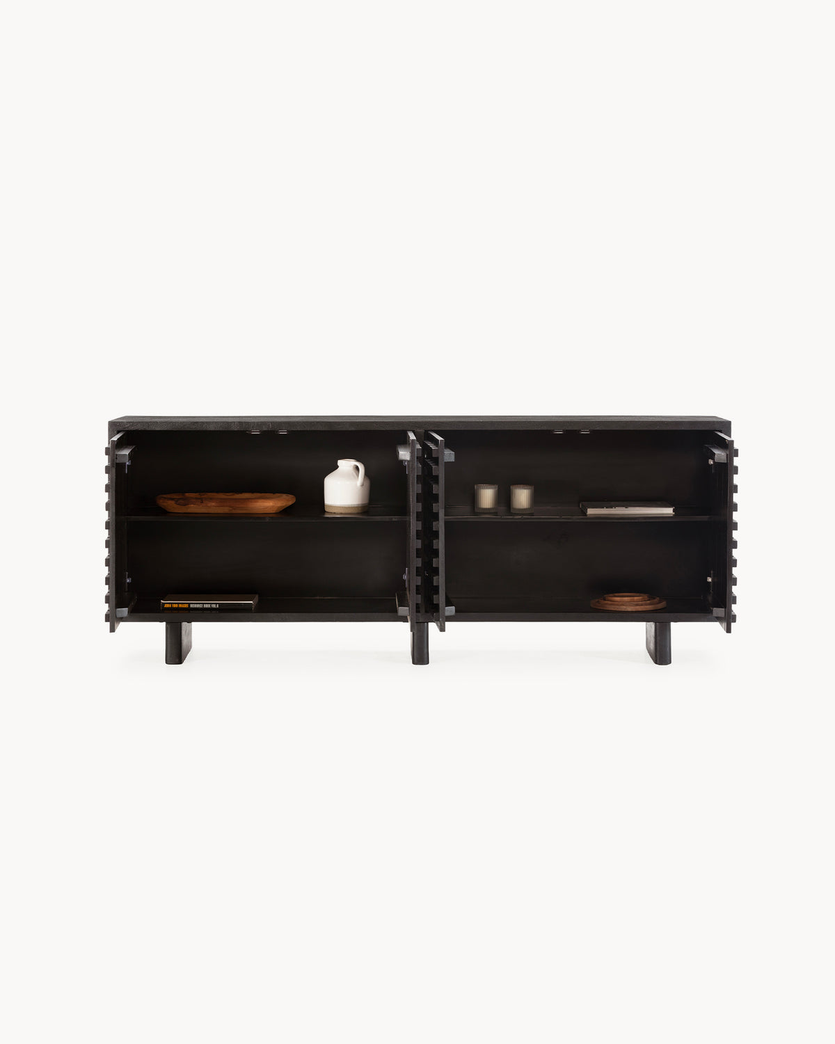 Credenza in legno di mango Inaya - Legno