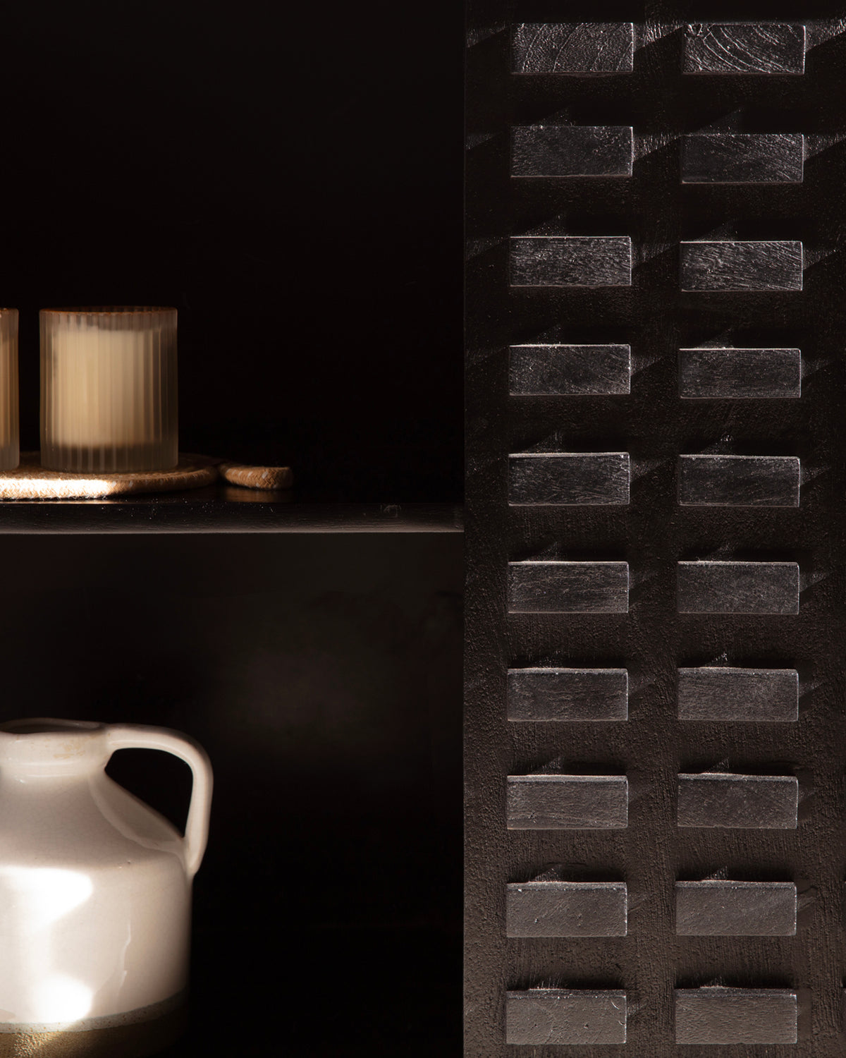 Credenza in legno di mango Inaya - Legno