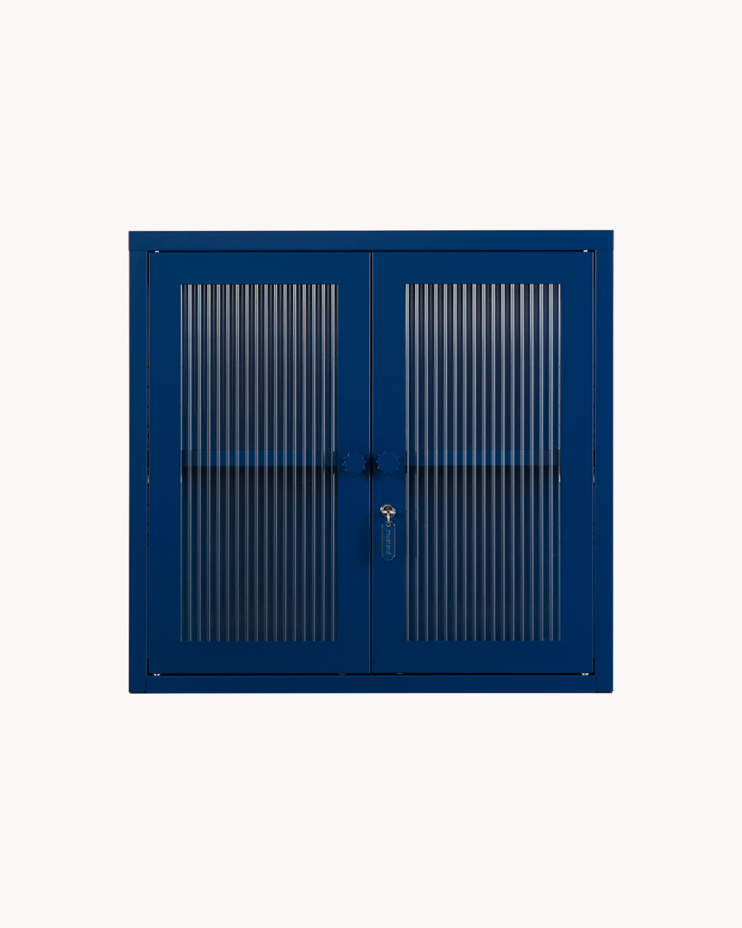 Vetrinetta da parete in metallo e vetro The Kit