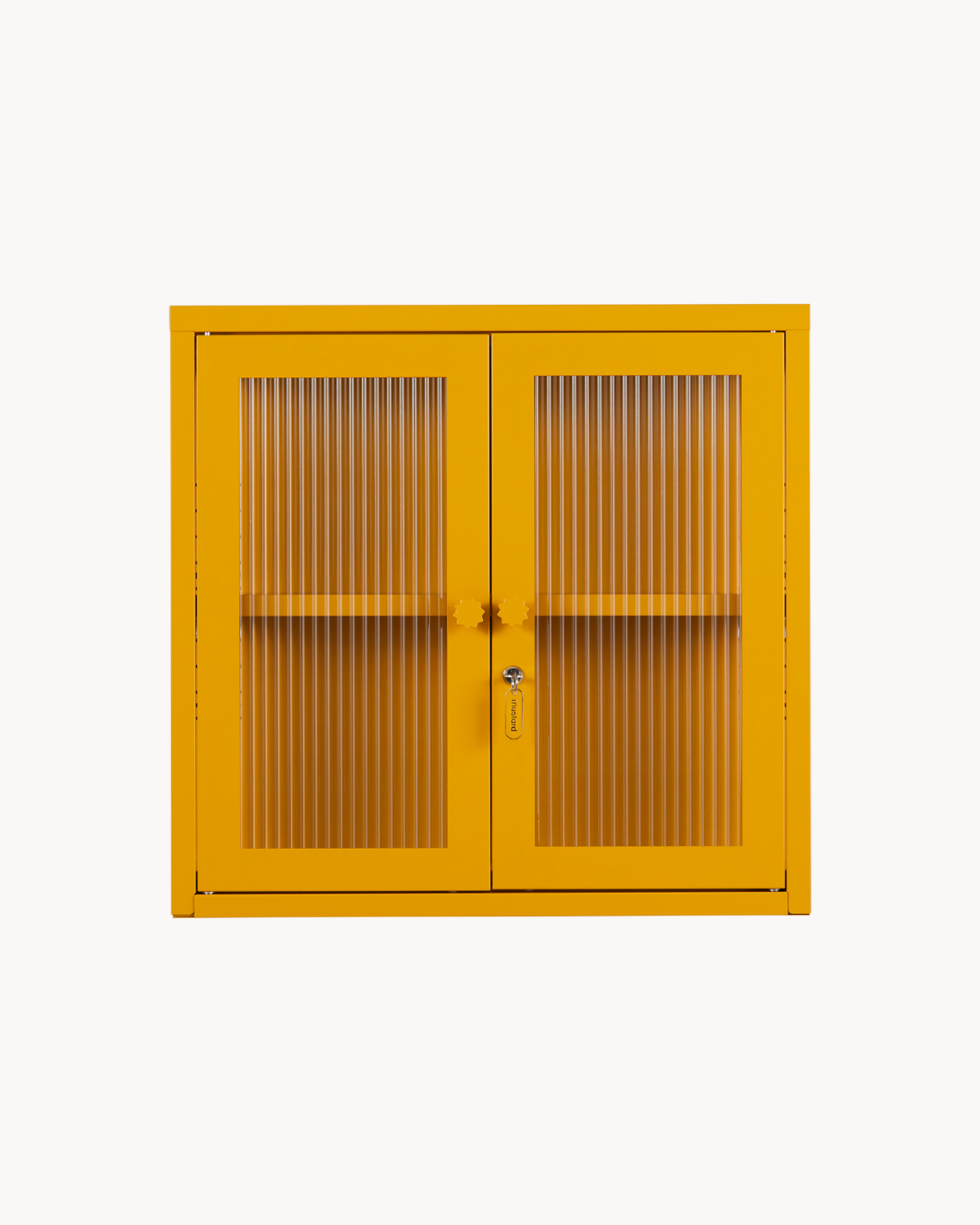 Vetrinetta da parete in metallo e vetro The Kit