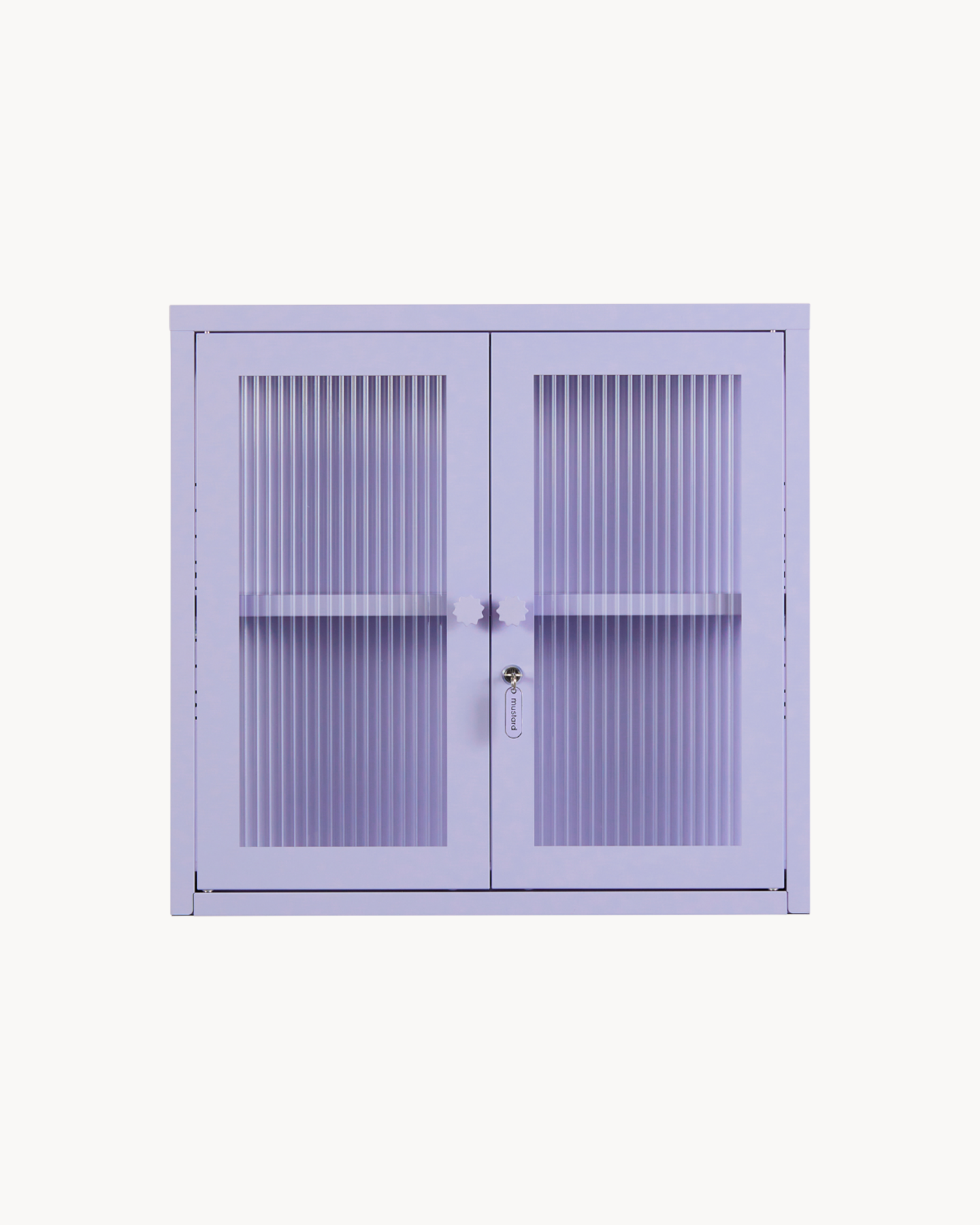 Vetrinetta da parete in metallo e vetro The Kit