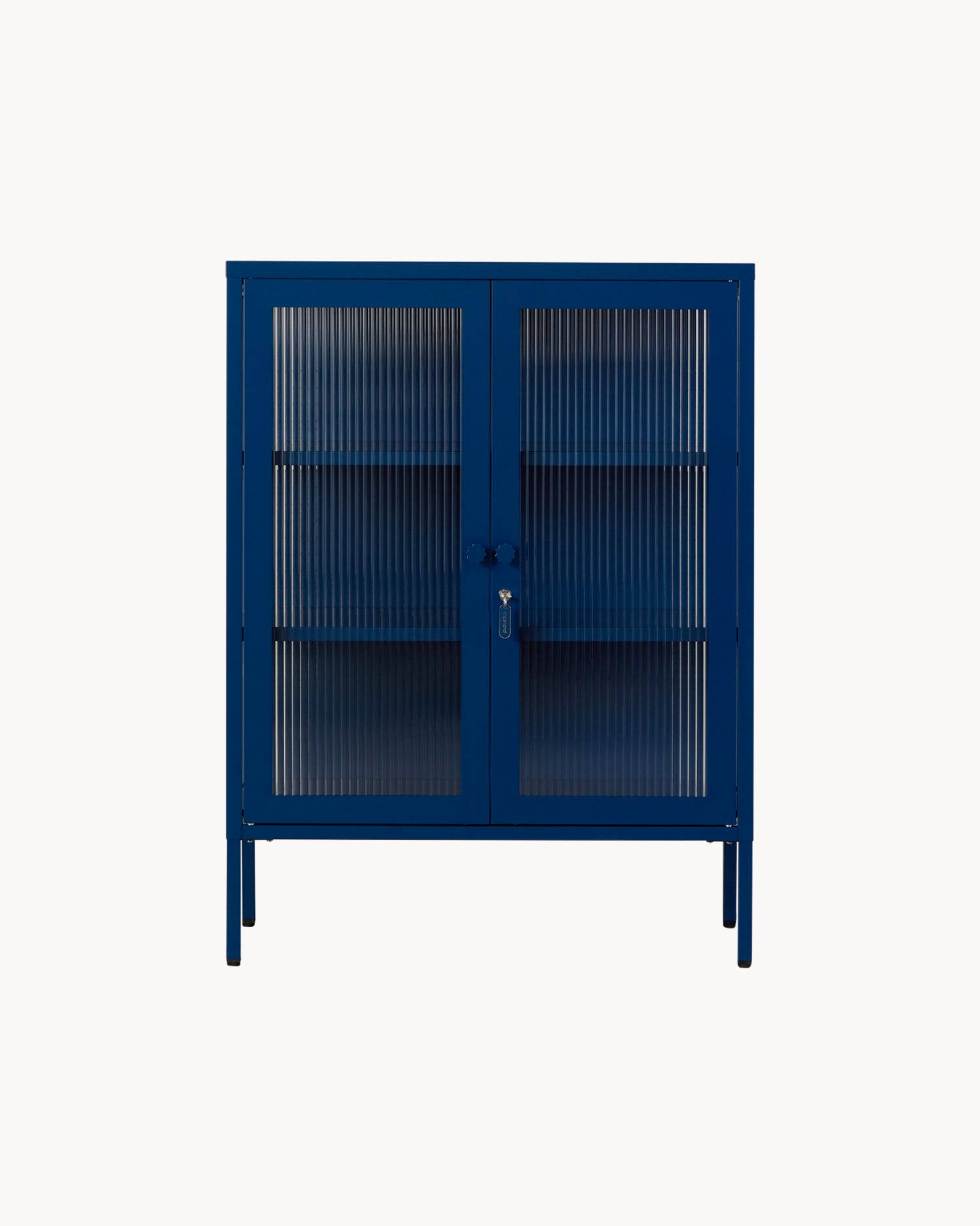 Vetrinetta in metallo e vetro The Mixer