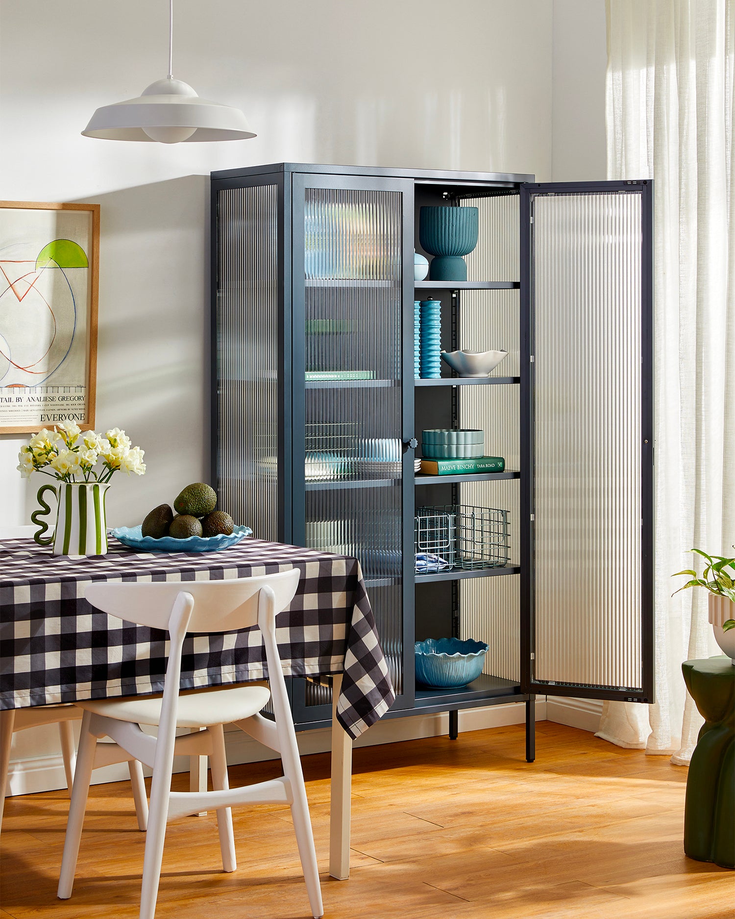 Vetrina in metallo e vetro The Collector