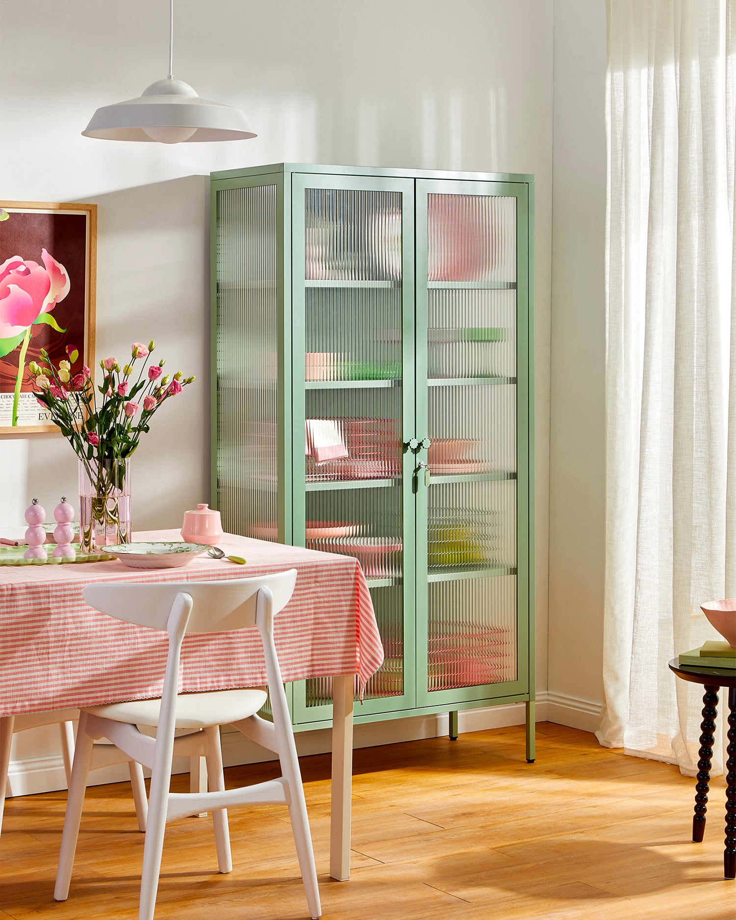 Vetrina in metallo e vetro The Collector