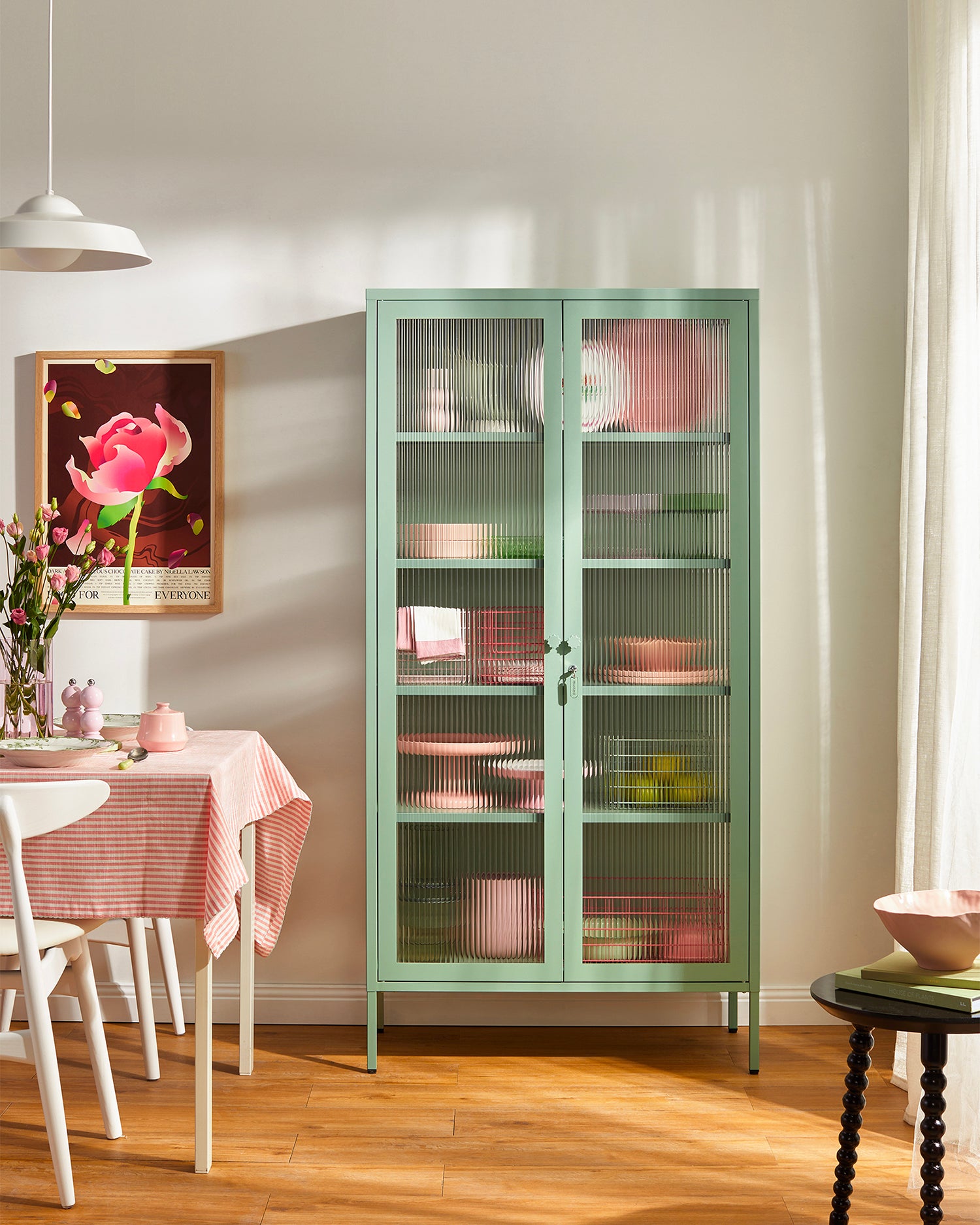 Vetrina in metallo e vetro The Collector