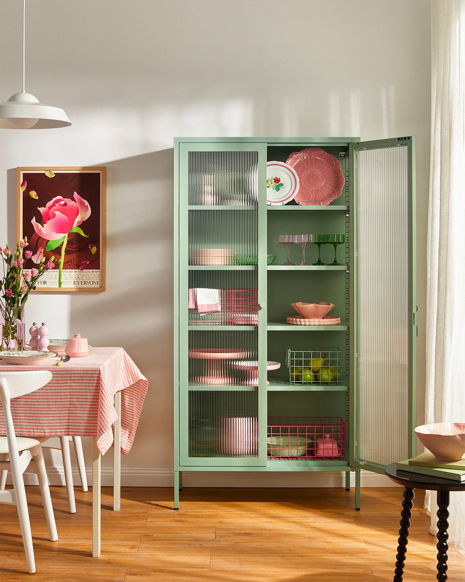 Vetrina in metallo e vetro The Collector