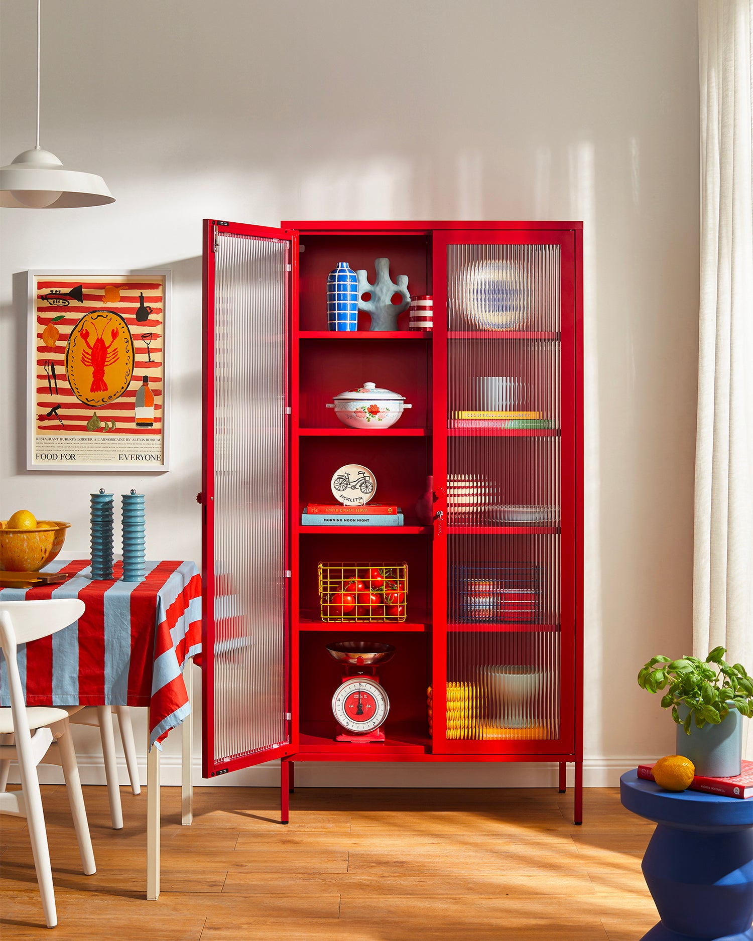 Vetrina in metallo e vetro The Collector