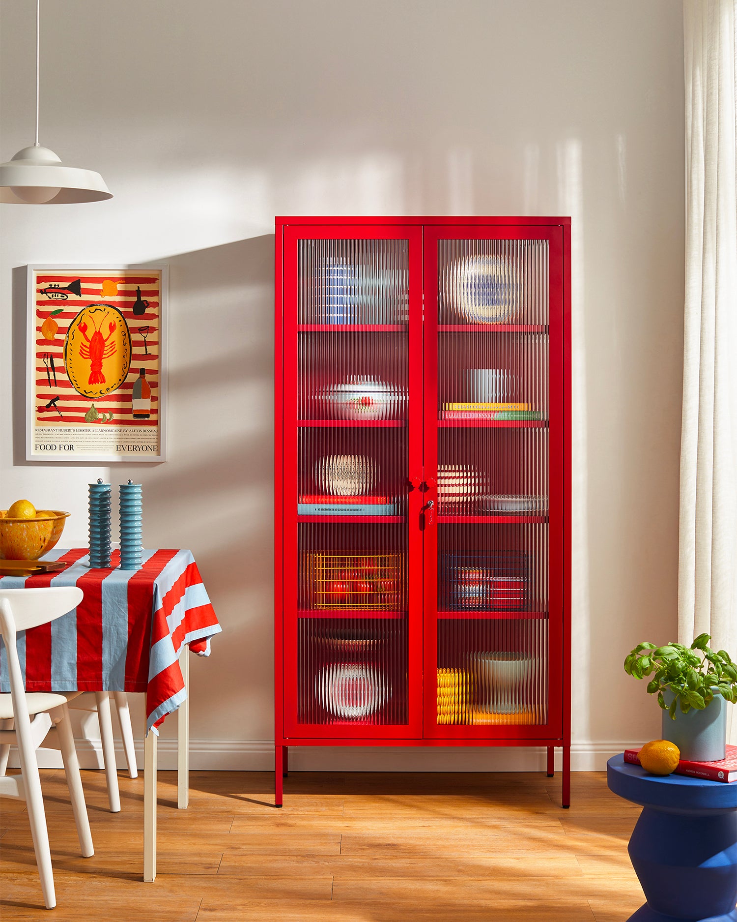 Vetrina in metallo e vetro The Collector