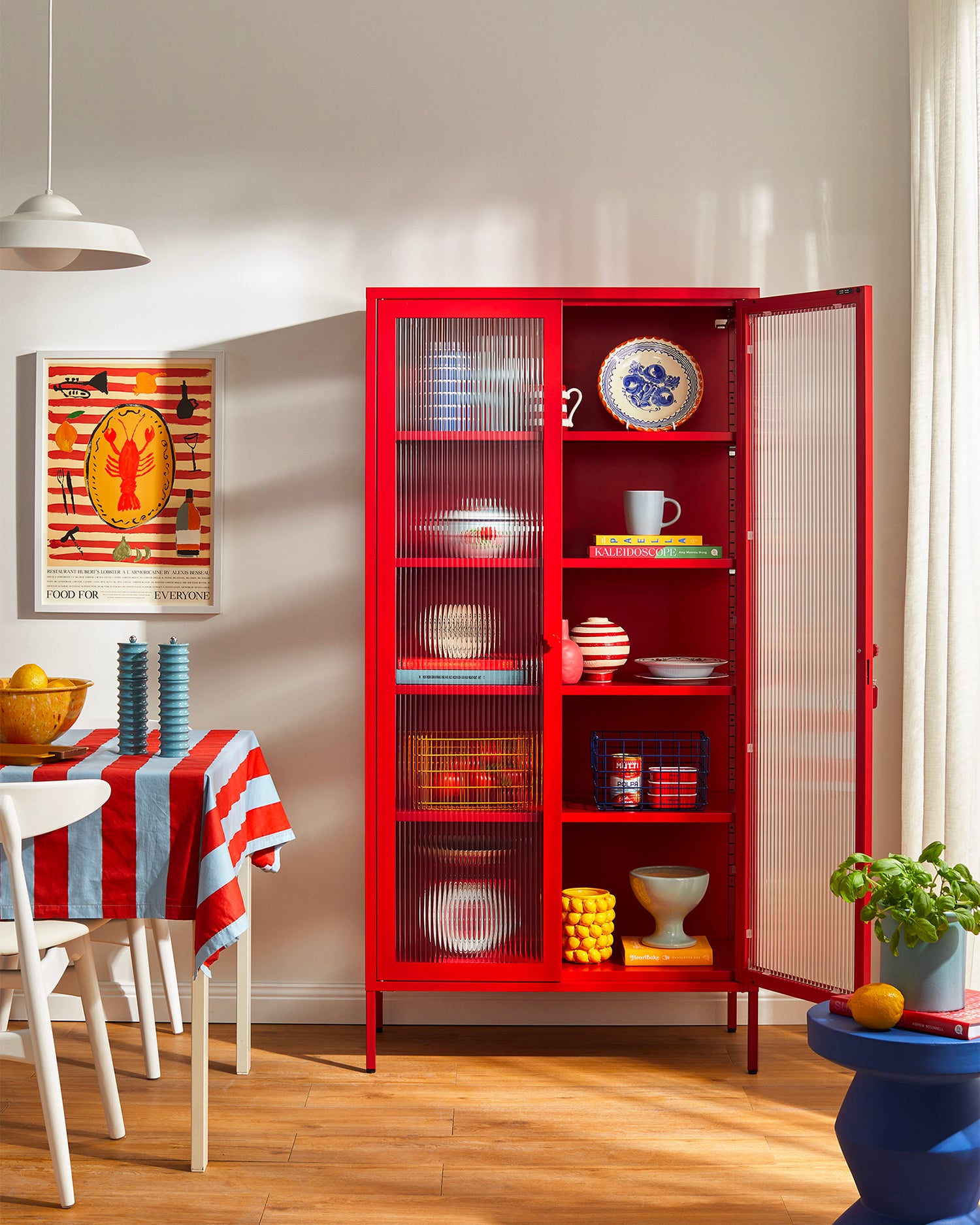 Vetrina in metallo e vetro The Collector