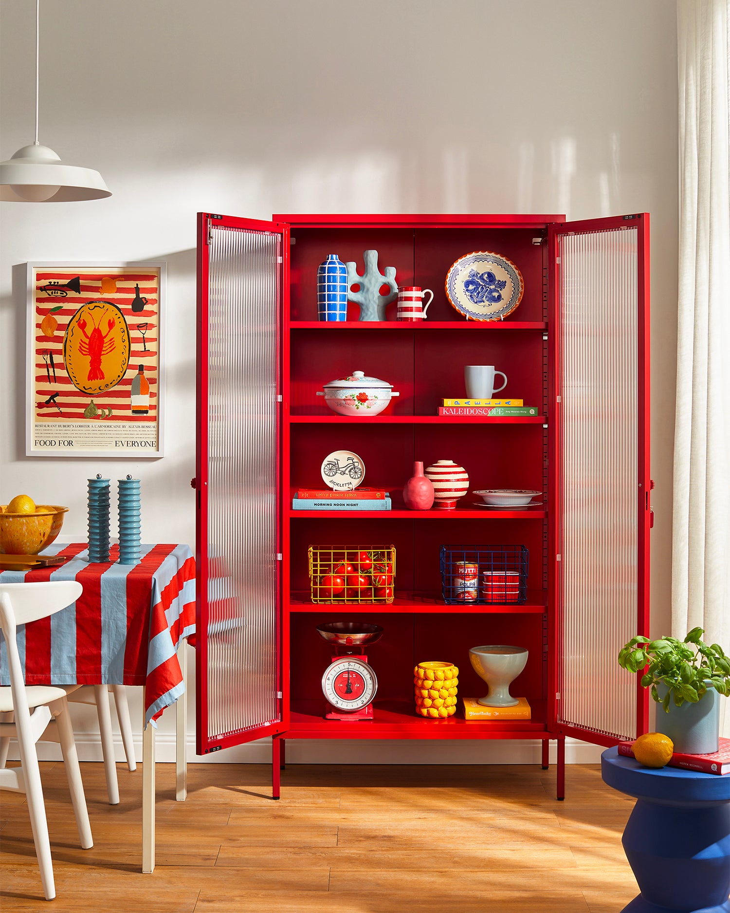 Vetrina in metallo e vetro The Collector