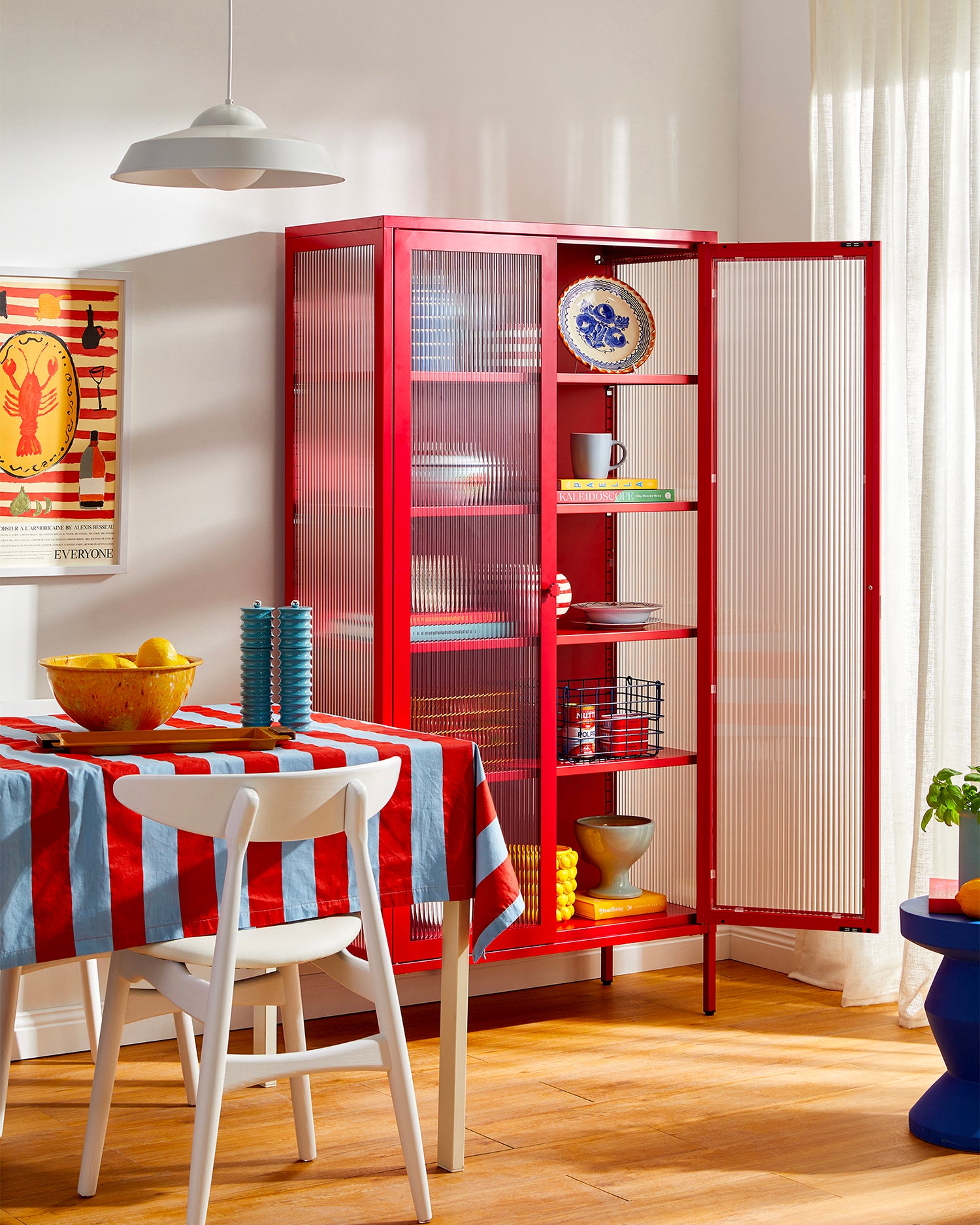 Vetrina in metallo e vetro The Collector