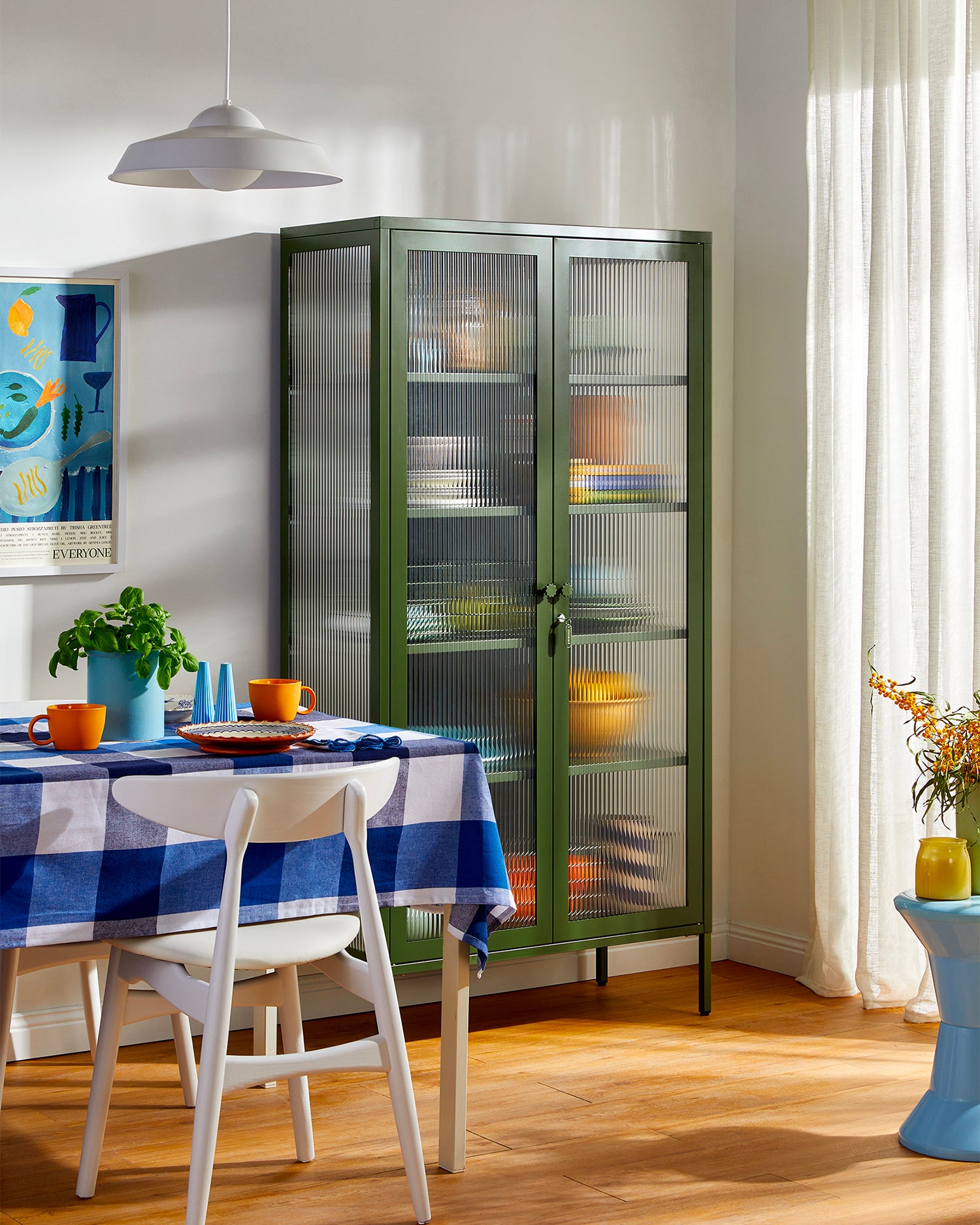 Vetrina in metallo e vetro The Collector