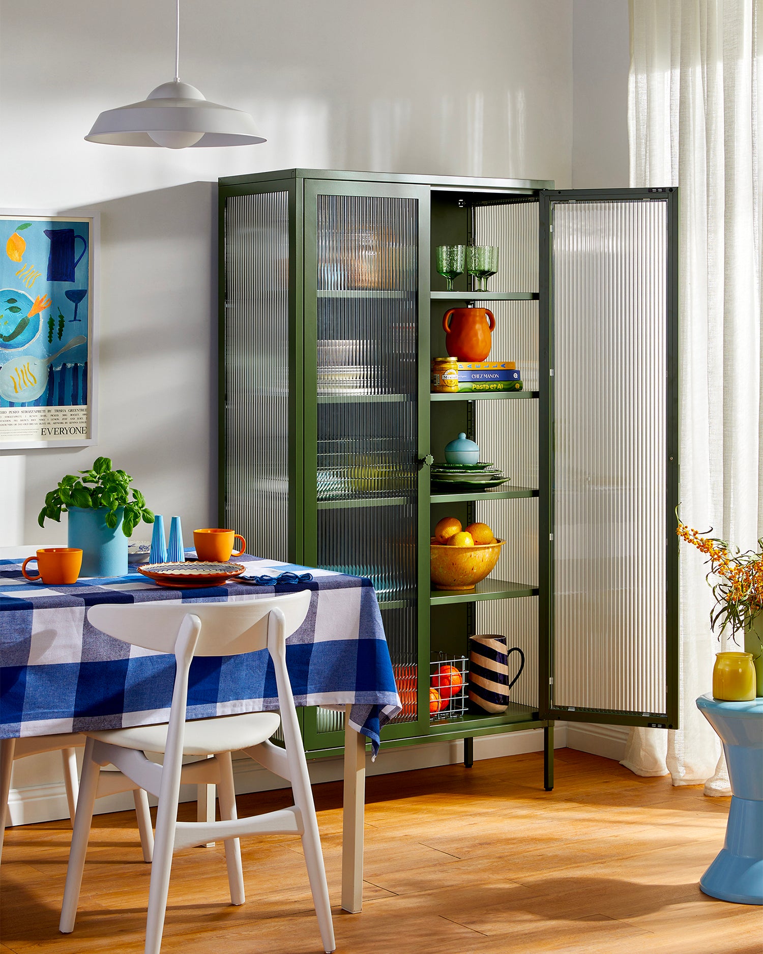 Vetrina in metallo e vetro The Collector