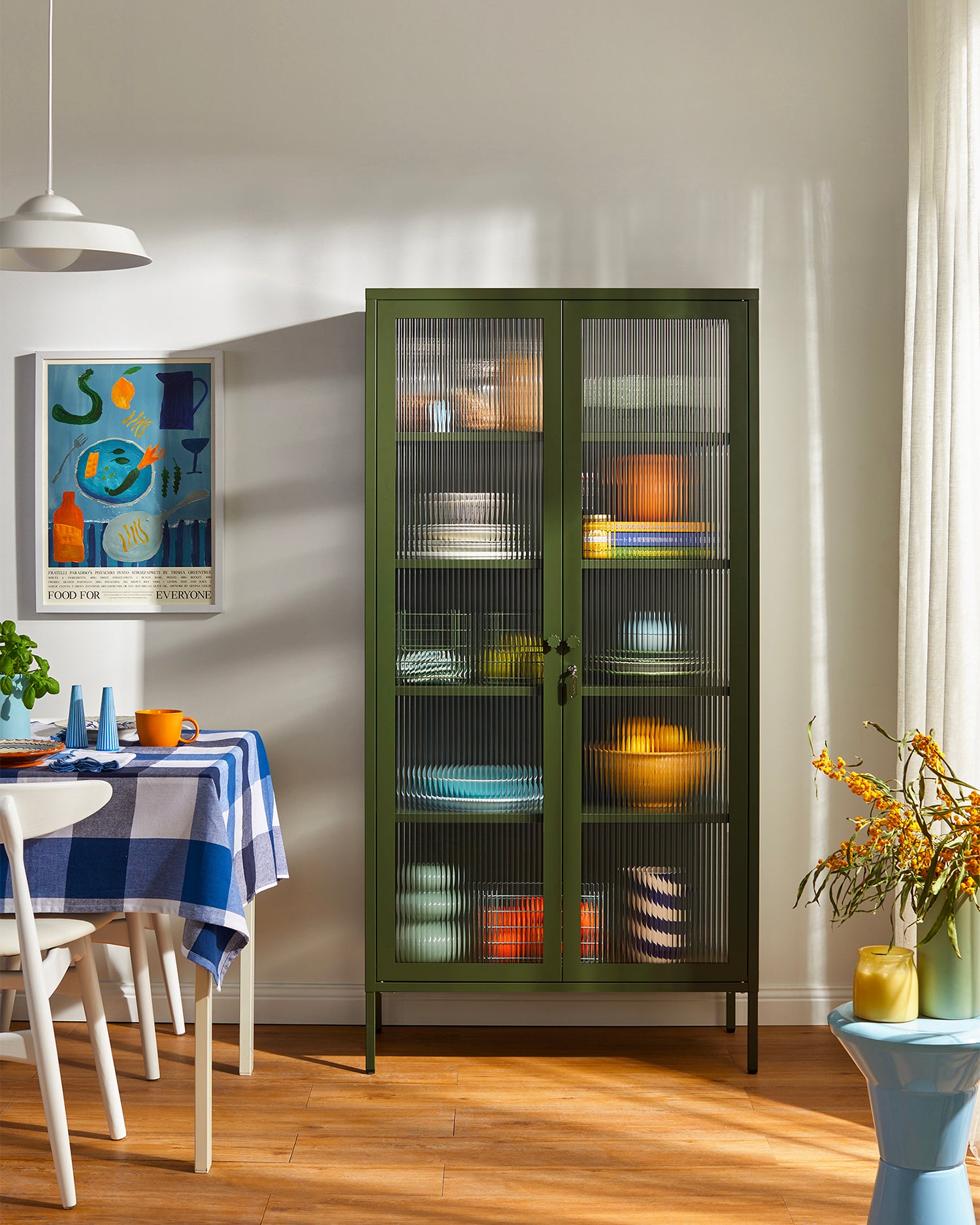 Vetrina in metallo e vetro The Collector