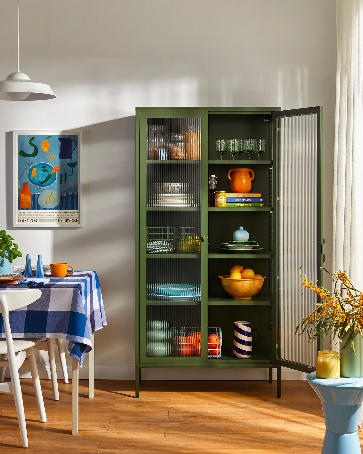 Vetrina in metallo e vetro The Collector