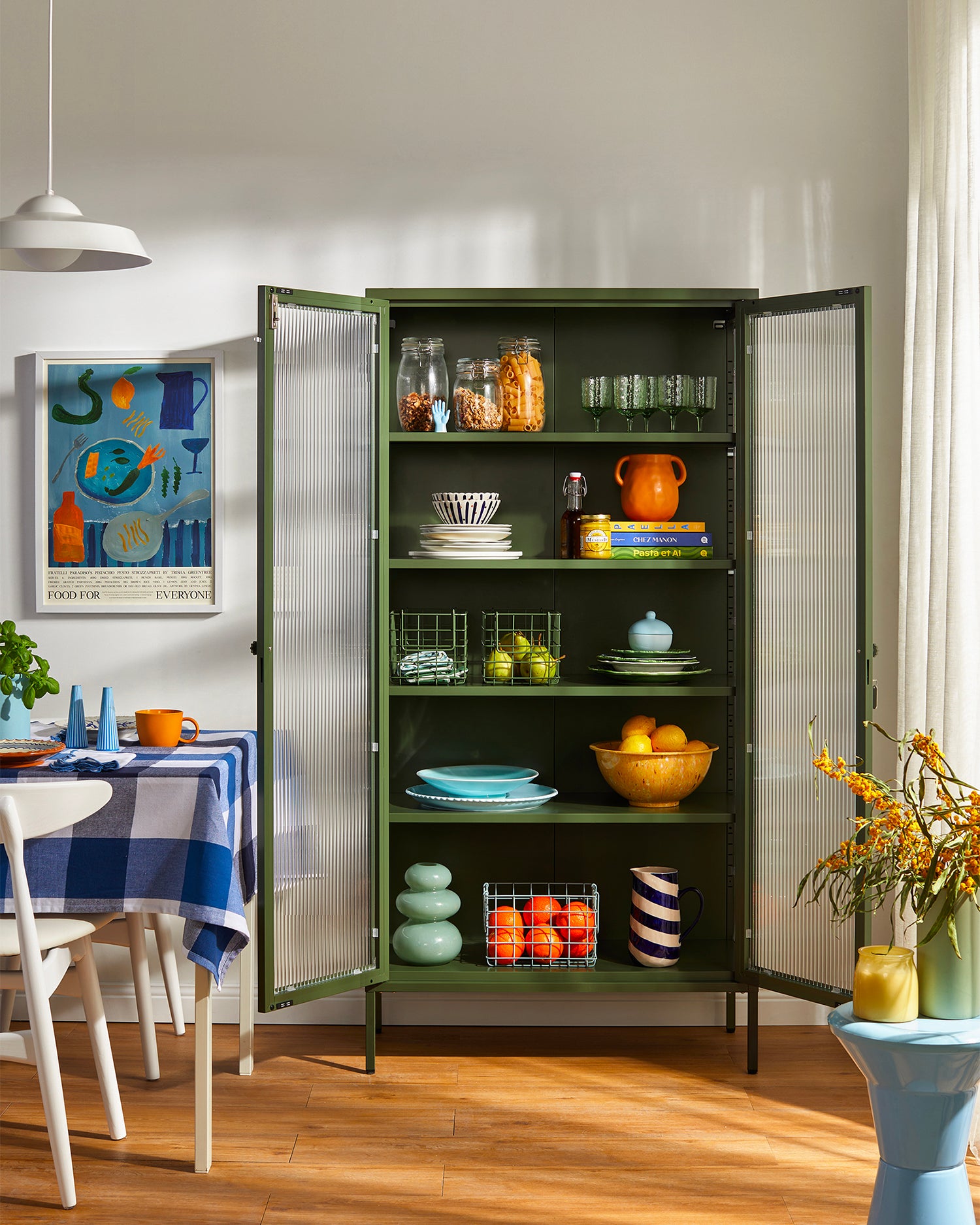 Vetrina in metallo e vetro The Collector