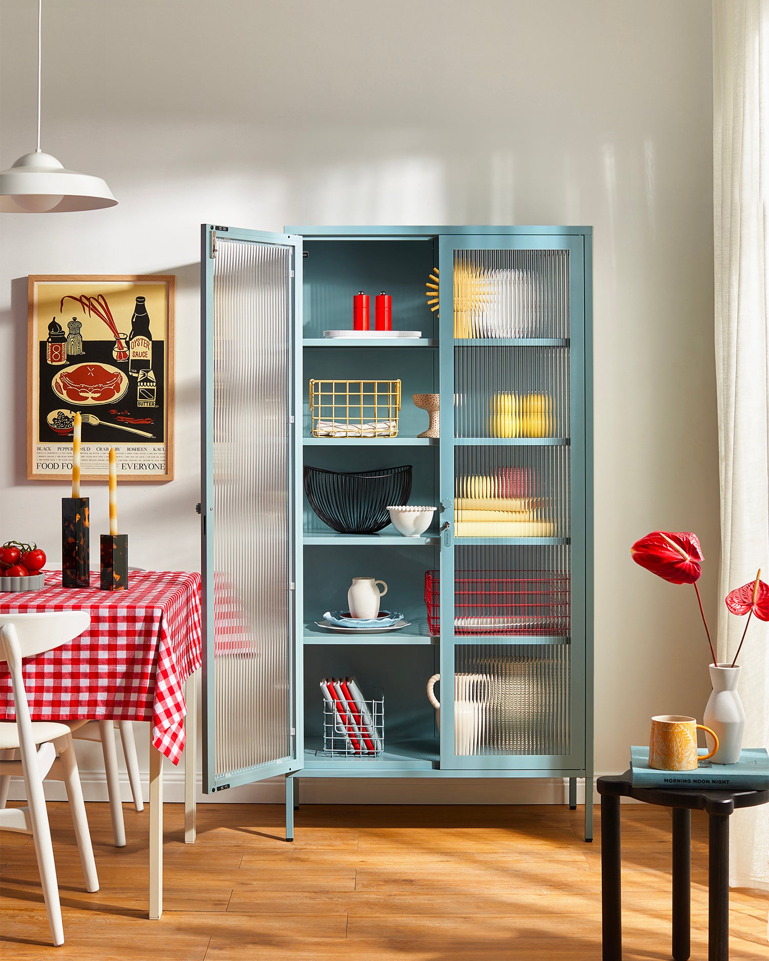 Vetrina in metallo e vetro The Collector