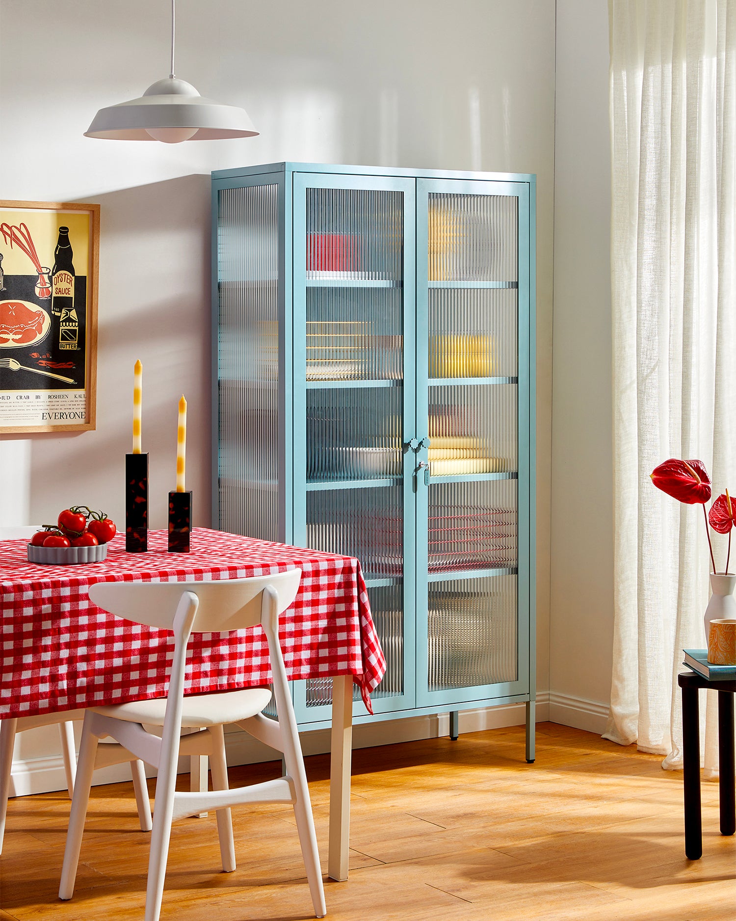 Vetrina in metallo e vetro The Collector