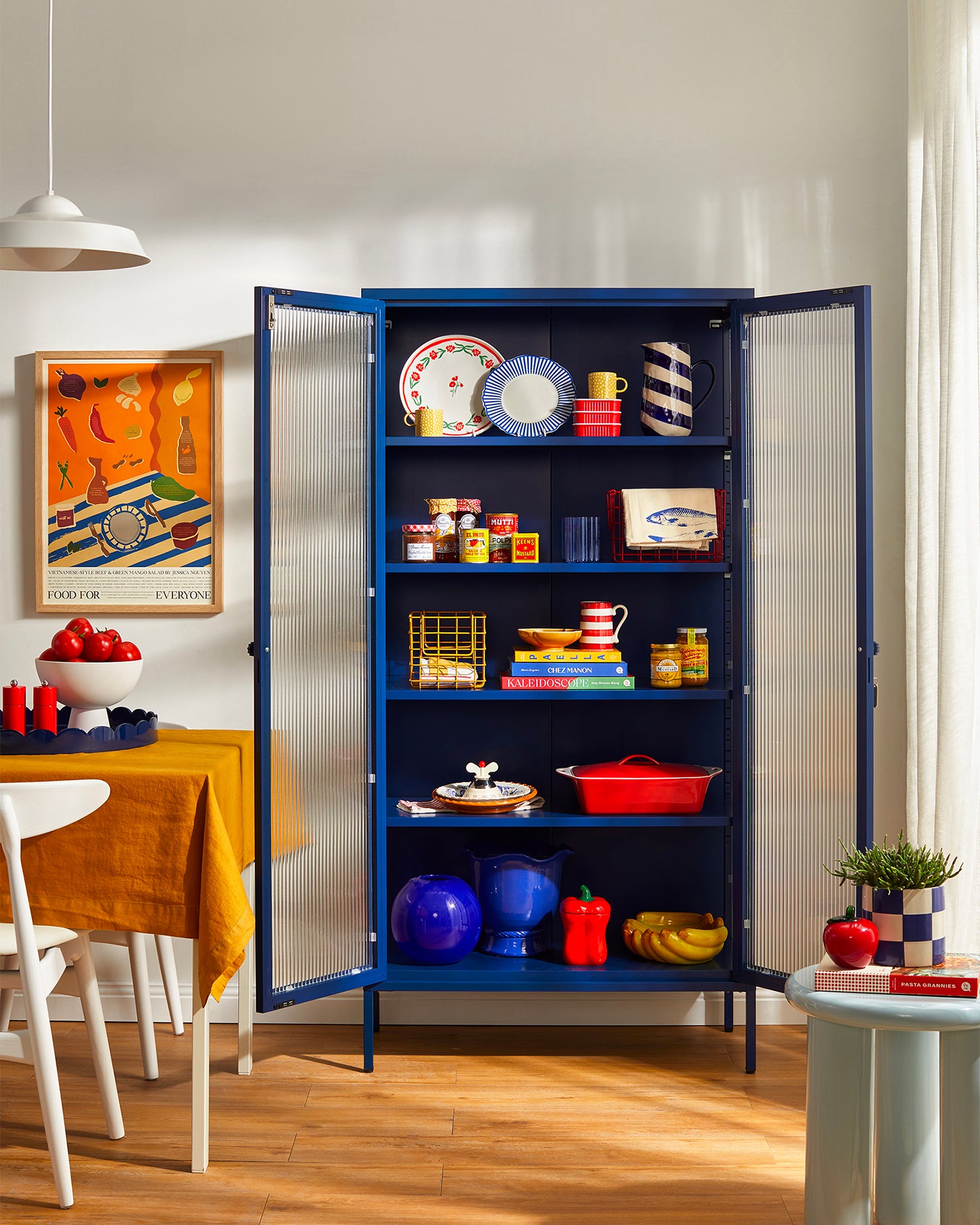 Vetrina in metallo e vetro The Collector